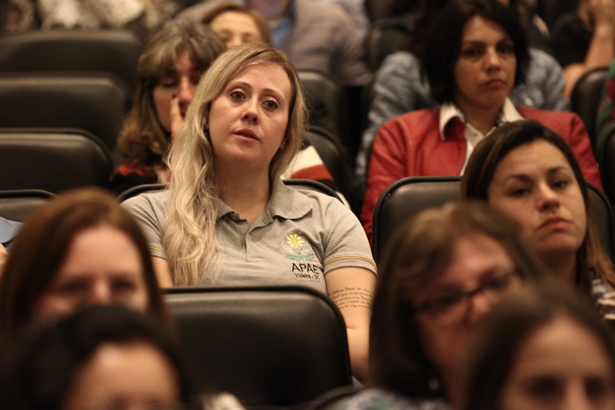 IV Seminário de Saúde e Prevenção das Deficiências das APAEs de Santa Catarina.