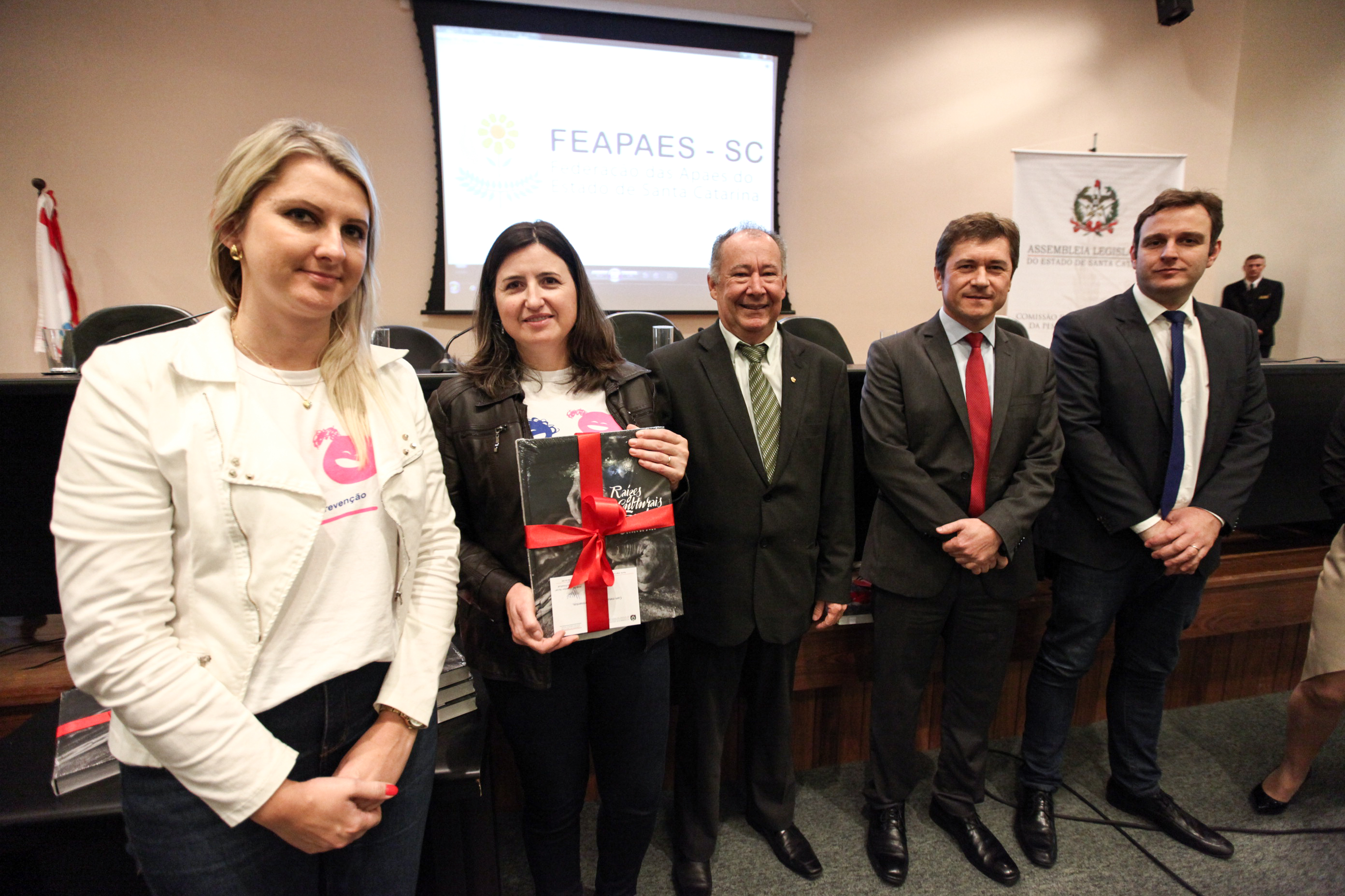 IV Seminário de Saúde e Prevenção das Deficiências das APAEs de Santa Catarina.