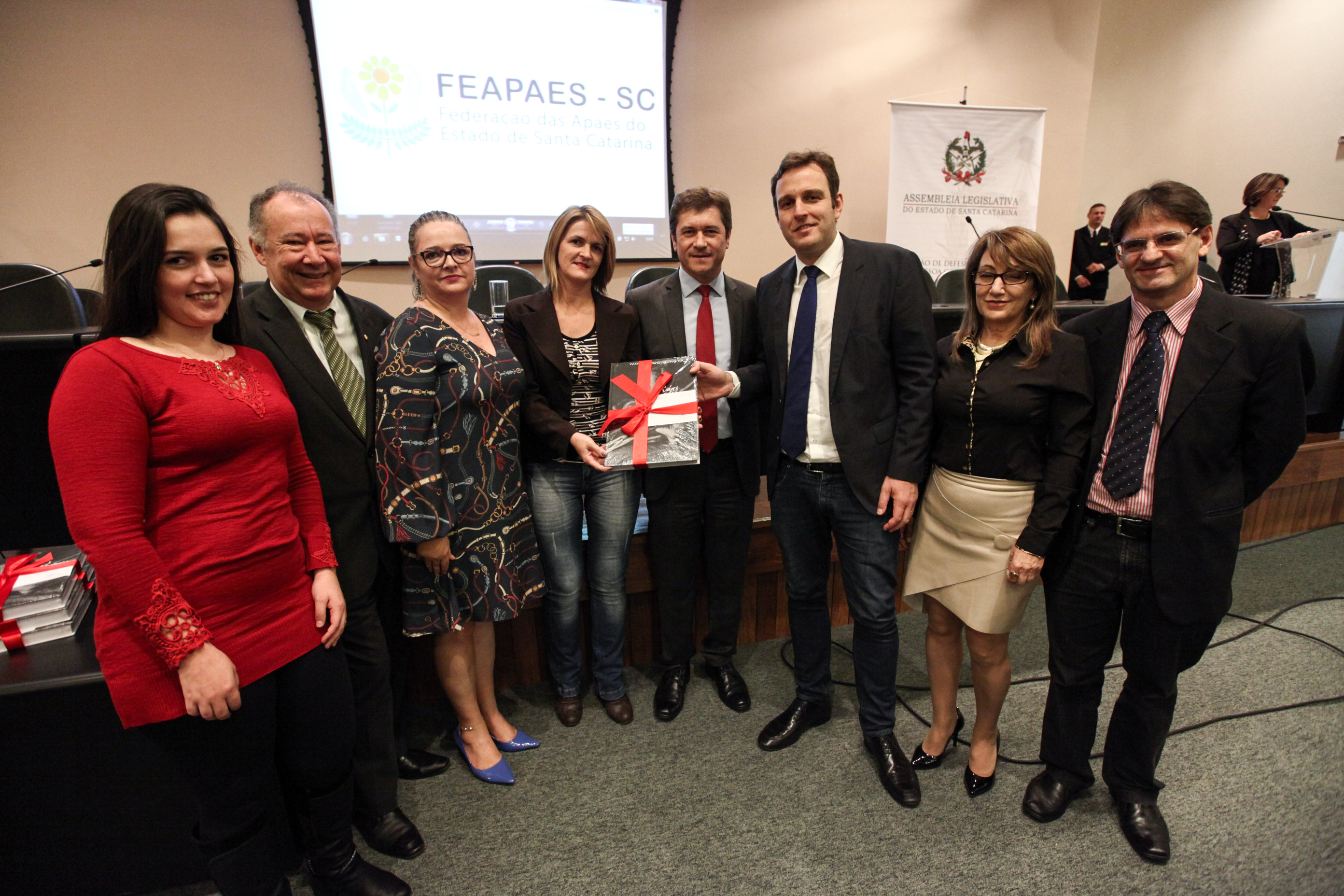 IV Seminário de Saúde e Prevenção das Deficiências das APAEs de Santa Catarina.