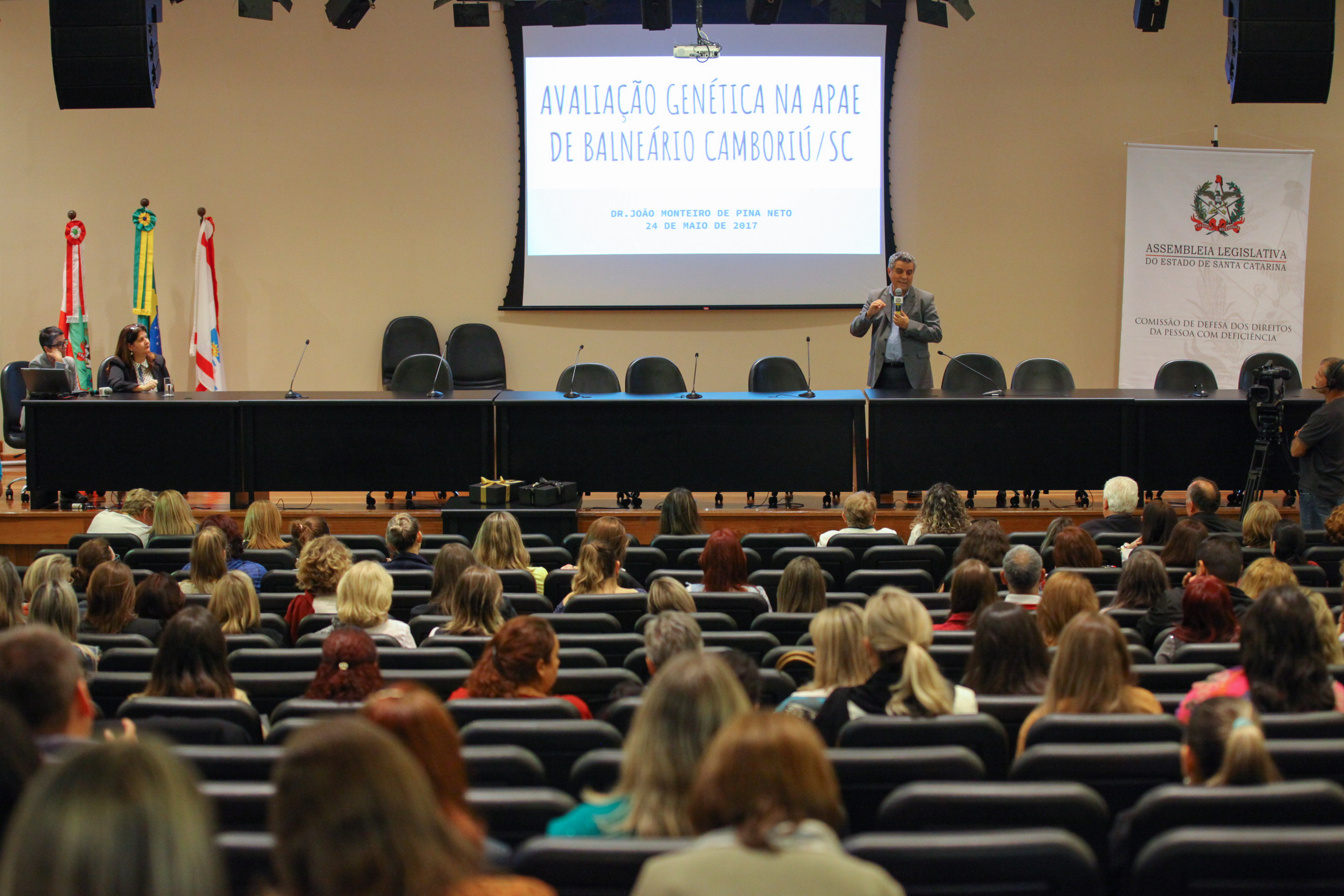 IV Seminário de Saúde e Prevenção das Deficiências das APAEs de Santa Catarina