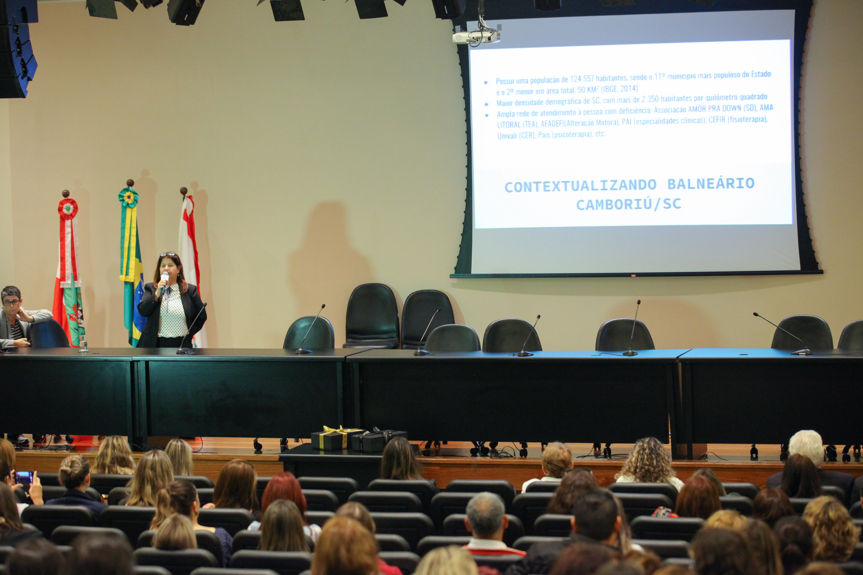IV Seminário de Saúde e Prevenção das Deficiências das APAEs de Santa Catarina