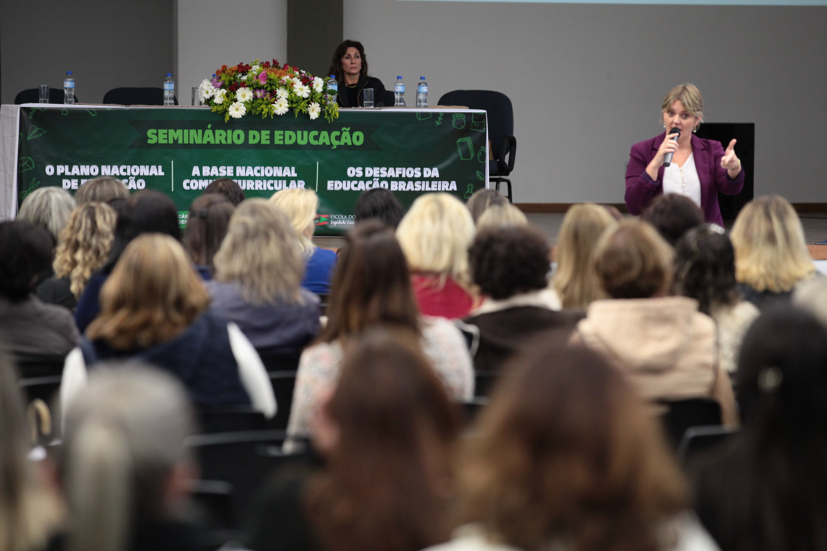Seminário OPME, a BNDCC e os Desafios da Educação Brasileira - Turvo SC - Deputada Luciane Carminatti (PT)