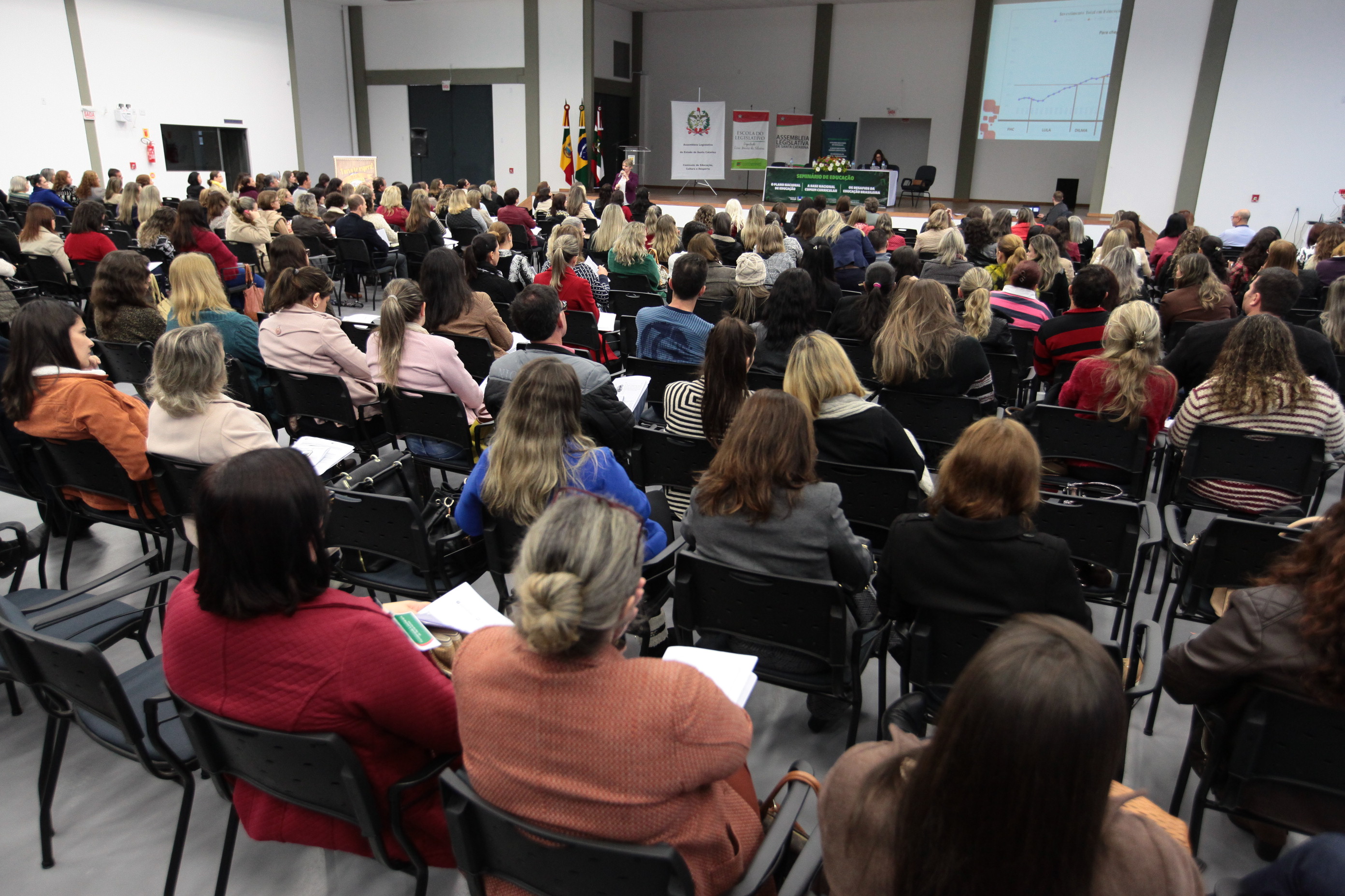 Seminário OPME, a BNDCC e os Desafios da Educação Brasileira - Turvo SC - Deputada Luciane Carminatti (PT)