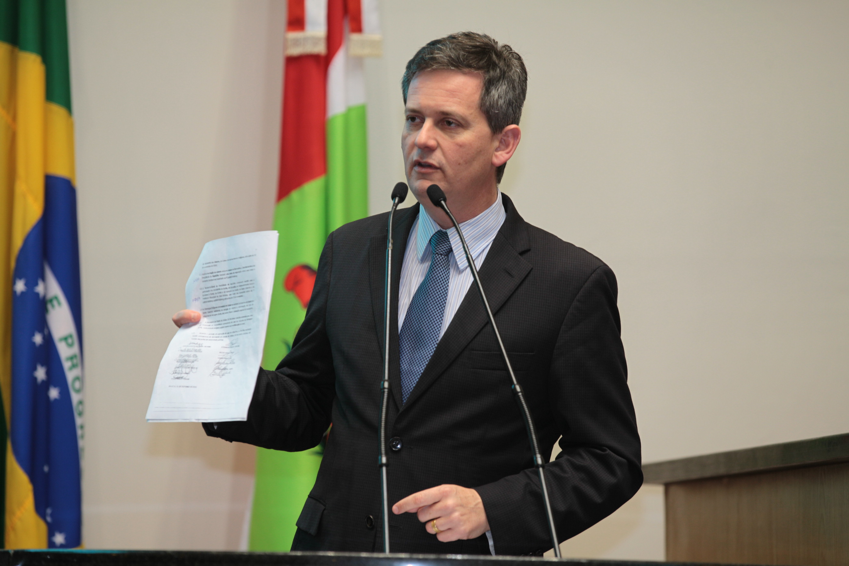 Deputado Jean Kuhlmann (PSD). Sessão Ordinária