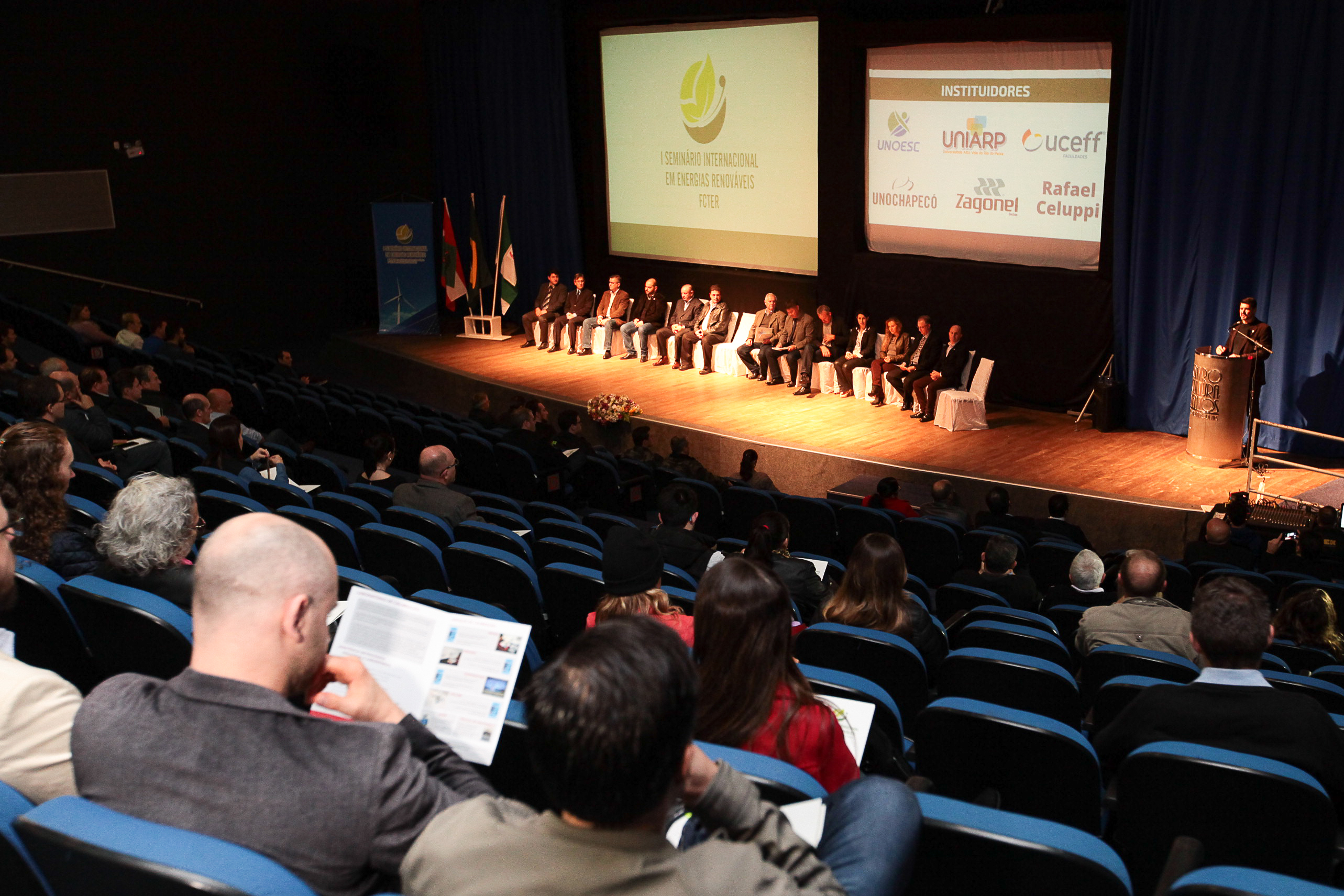 I Seminário Internacional em Energias Renováveis FCTER - Chapecó.
