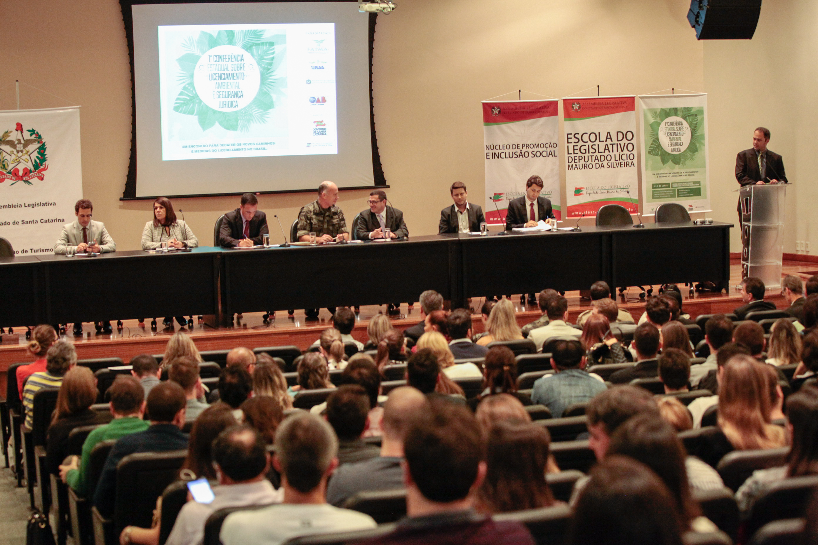 1ª Conferência Estadual sobre Licenciamento Ambiental e Segurança Jurídica.
