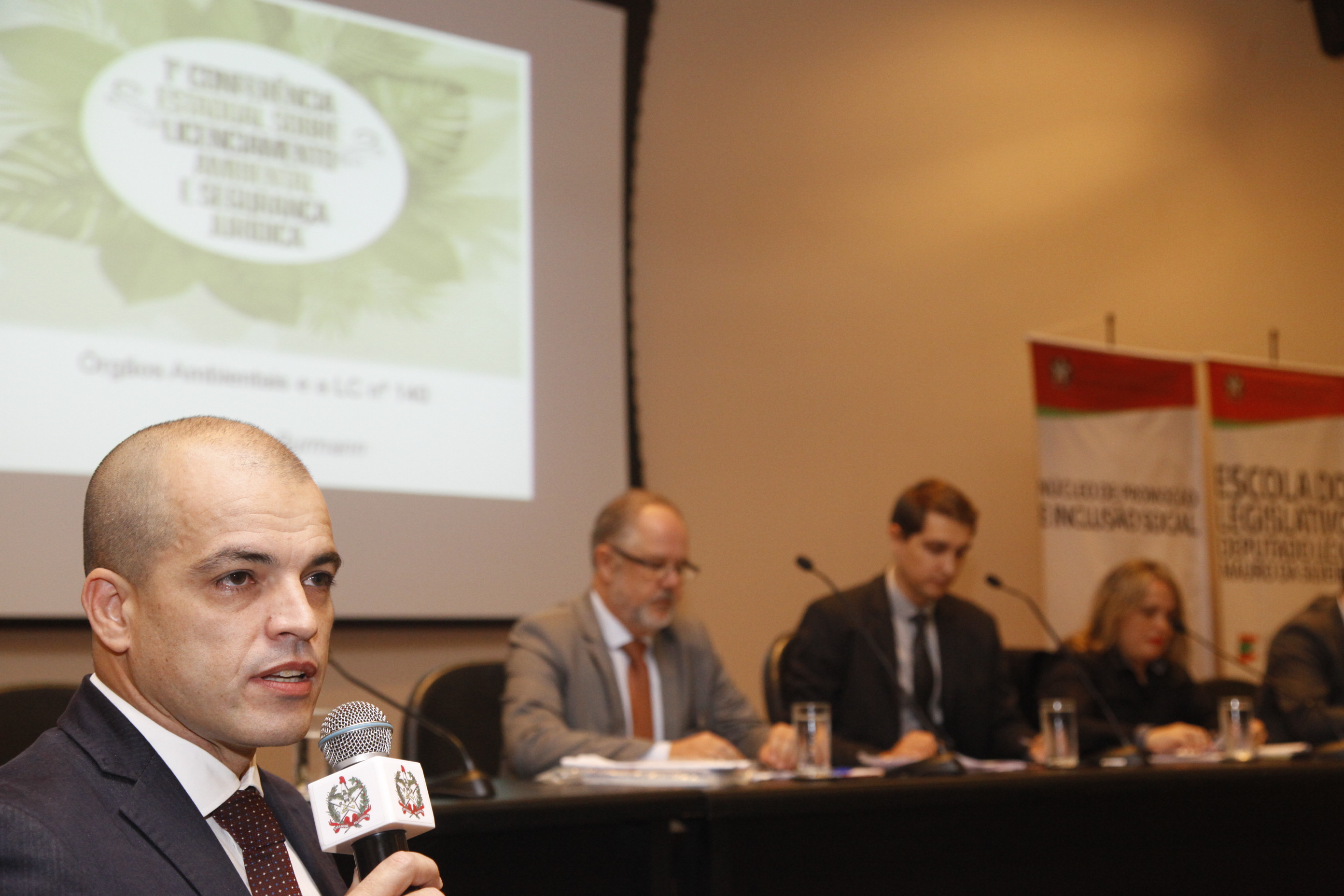 1ª Conferência Estadual sobre Licenciamento Ambiental e Segurança Jurídica.