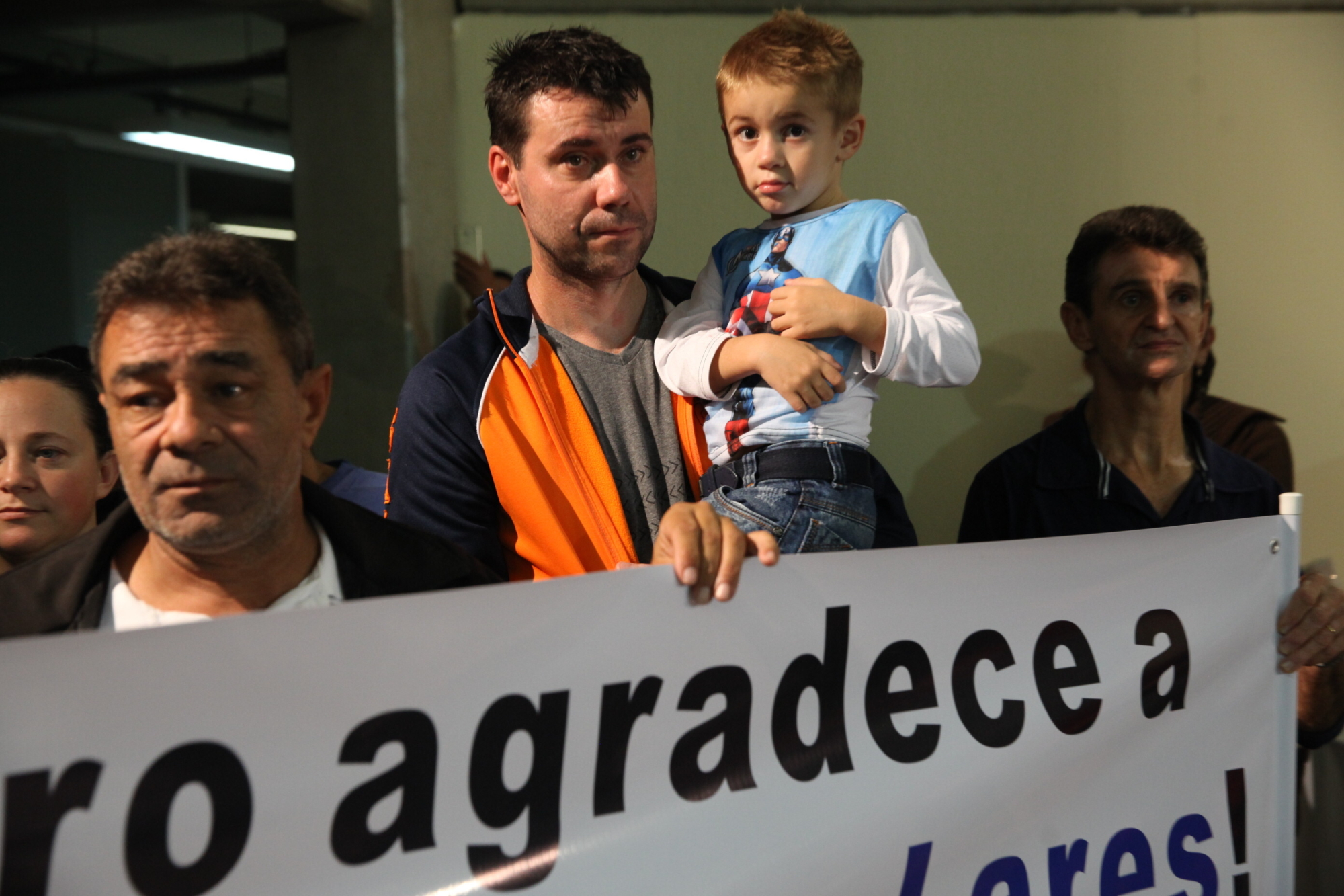 Jaime Back e o filho Izak