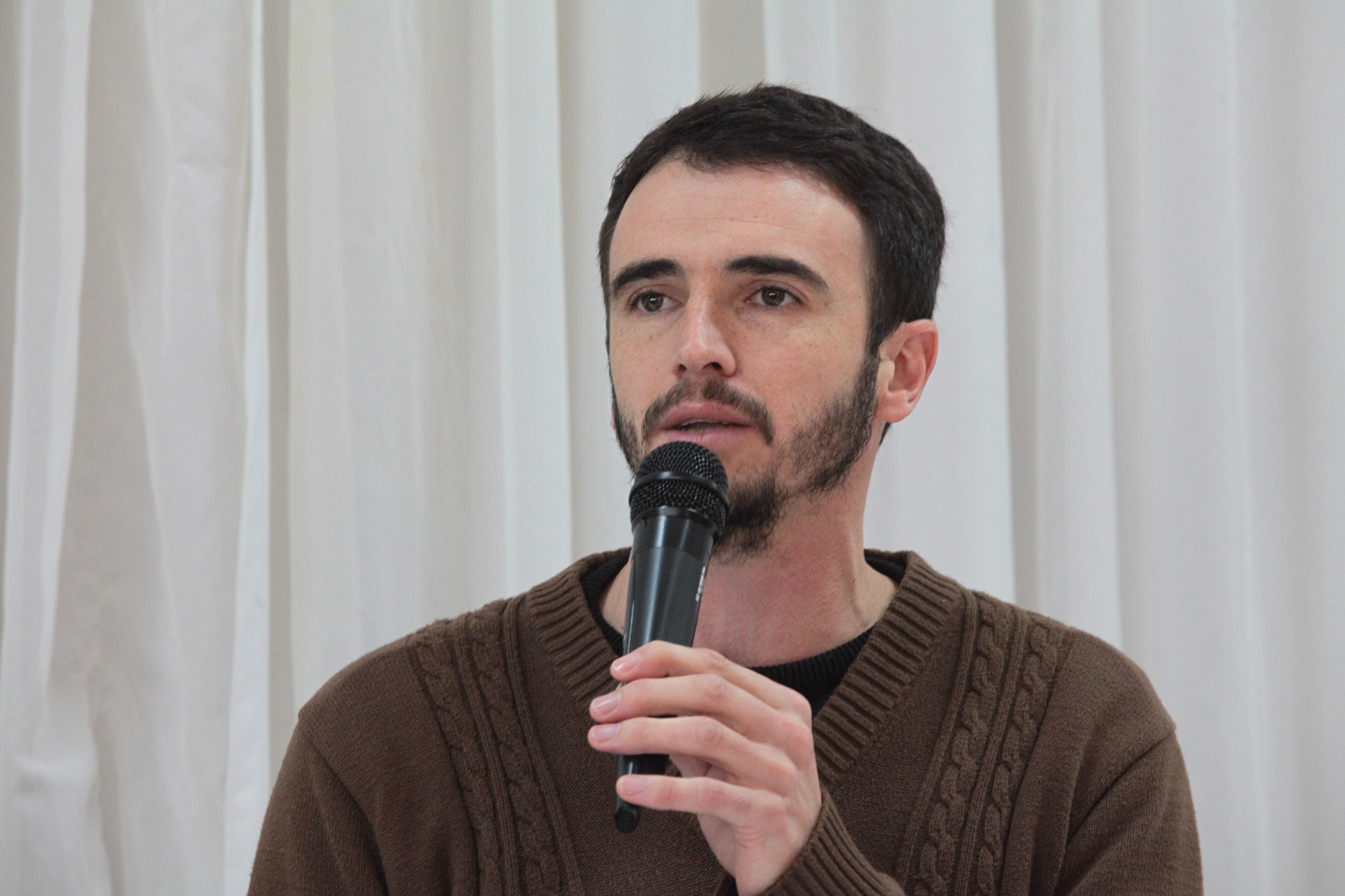 Seminário Estadual de Educação - São Miguel do Oeste - Cláudio Junior, prefeito de Guarujá do Sul