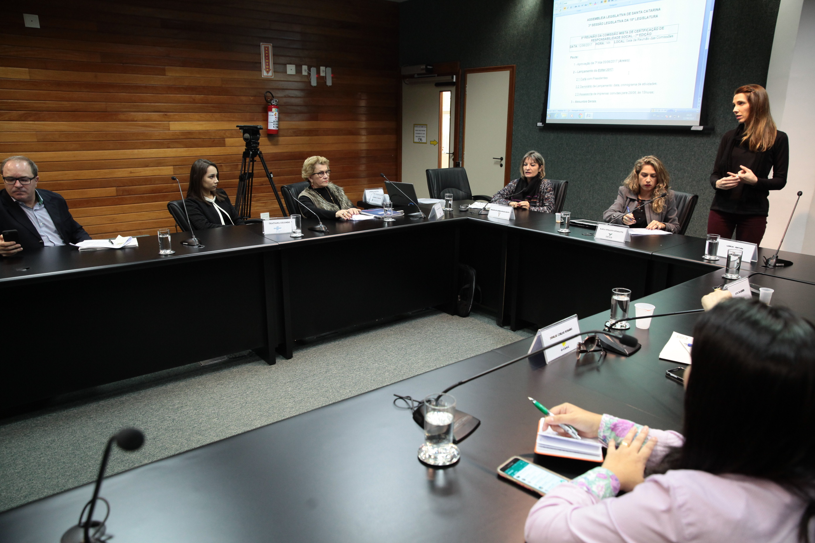 Reunião da Comissão de Responsabilidade Social.