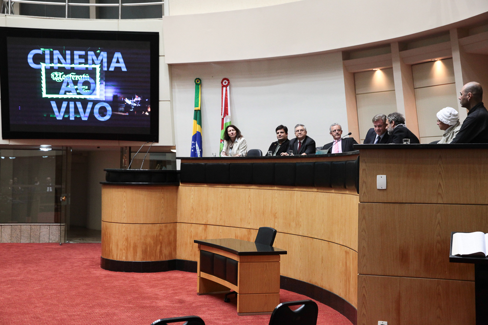 Sessão Especial em comemoração aos 31 anos de fundação da Cinemateca Catarinense.