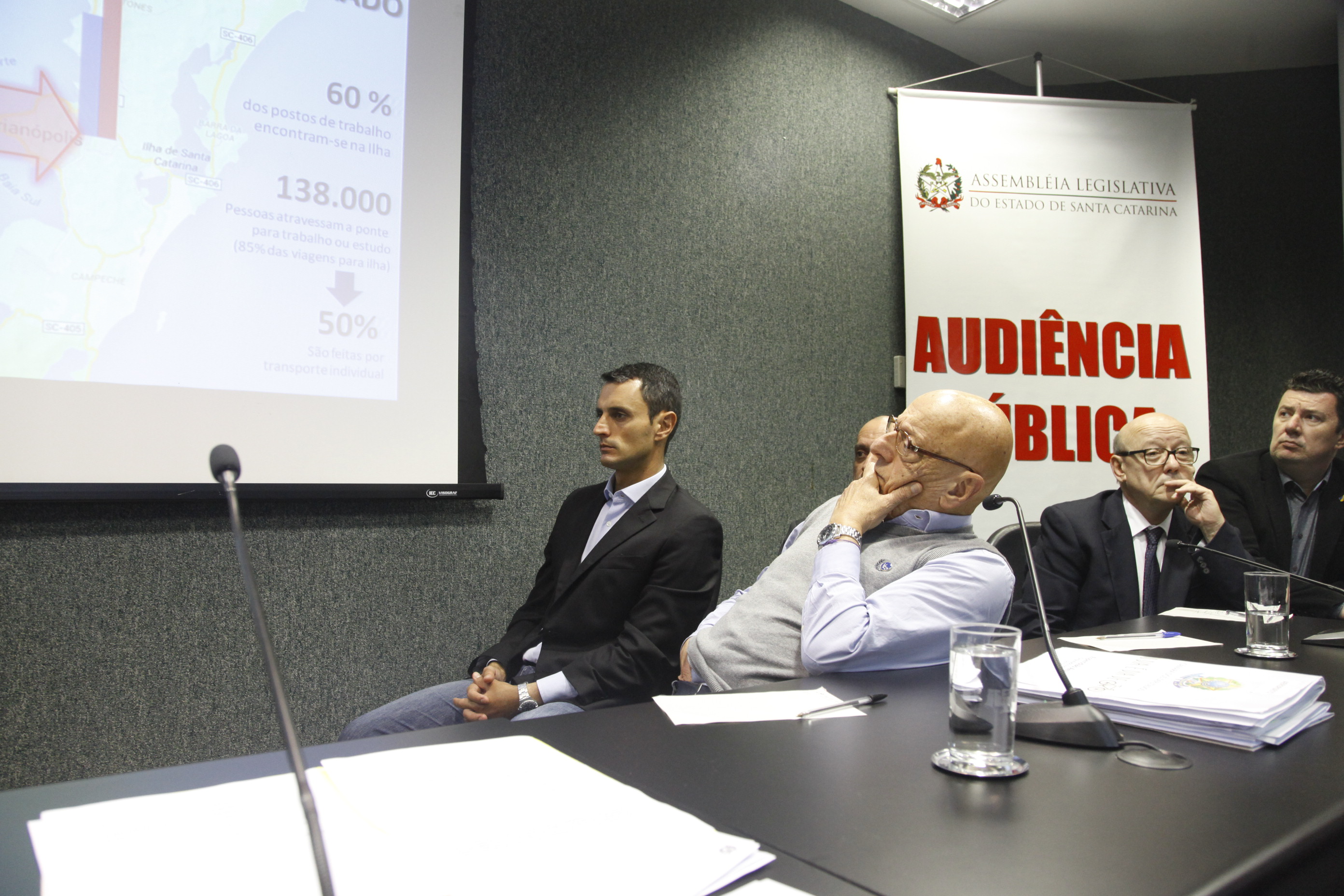 Comissão de Transportes promove audiência pública para tratar do contorno viário. Foto: Eduardo Guedes / Agência AL