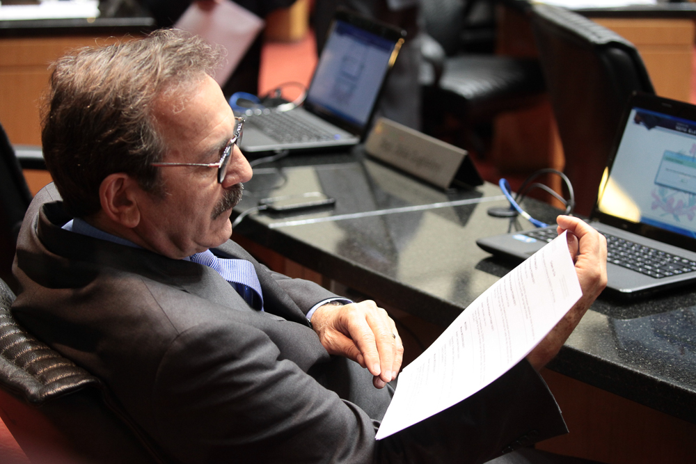 Sessão Ordinária. Deputado Serafim Venzon (PSDB)  -  Foto: Miriam Zomer.