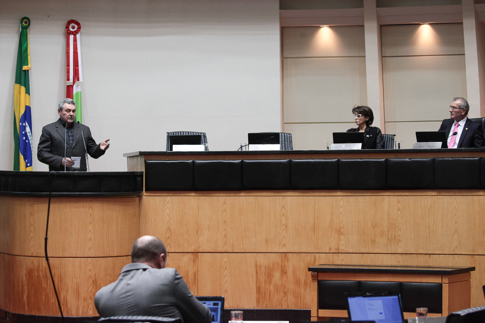 Antônio Ceron, Prefeito de Lages.  Foto: Miriam Zomer.