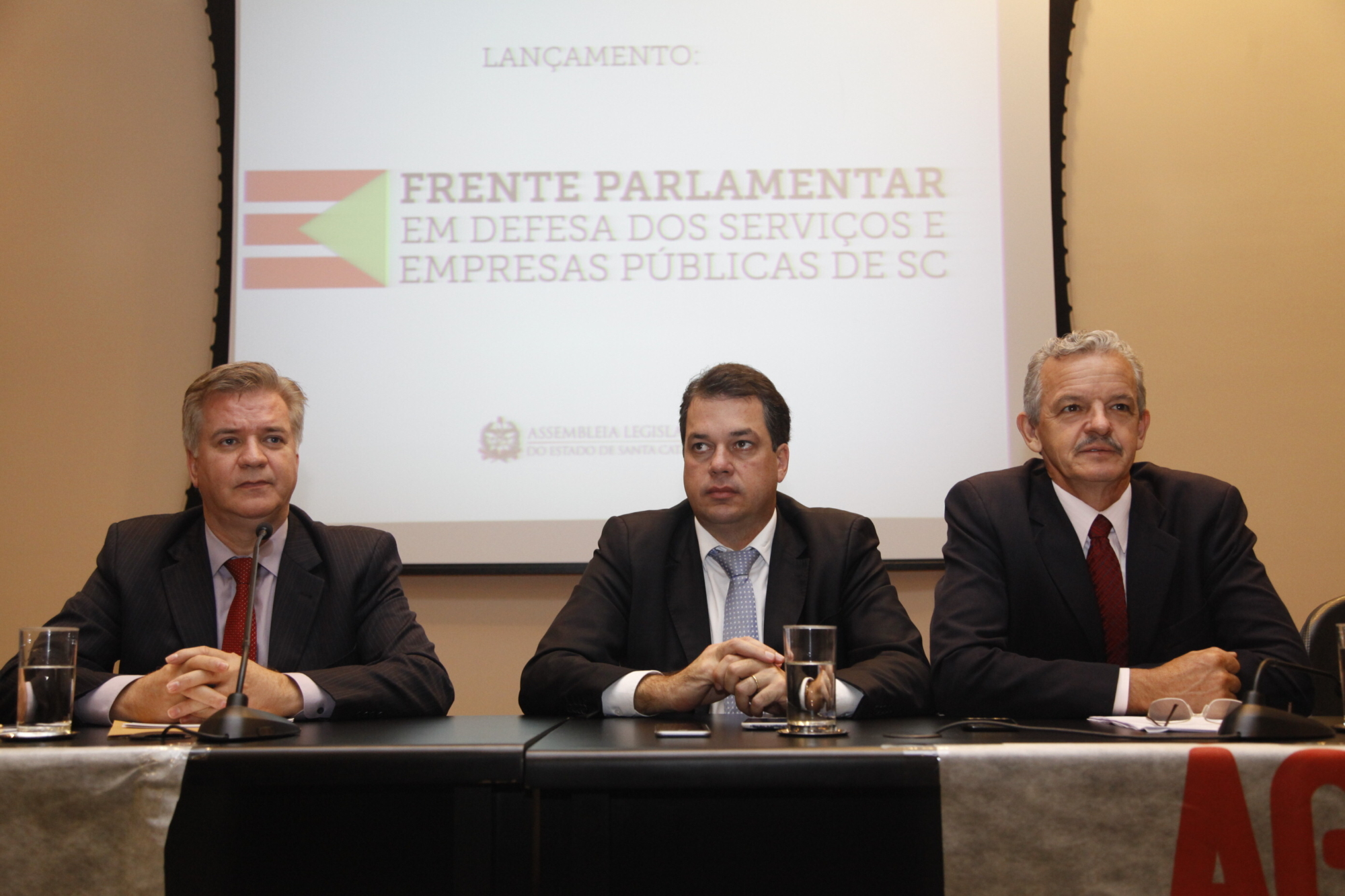 Frente parlamentar vai atuar contra a privatização de estatais catarinenses
