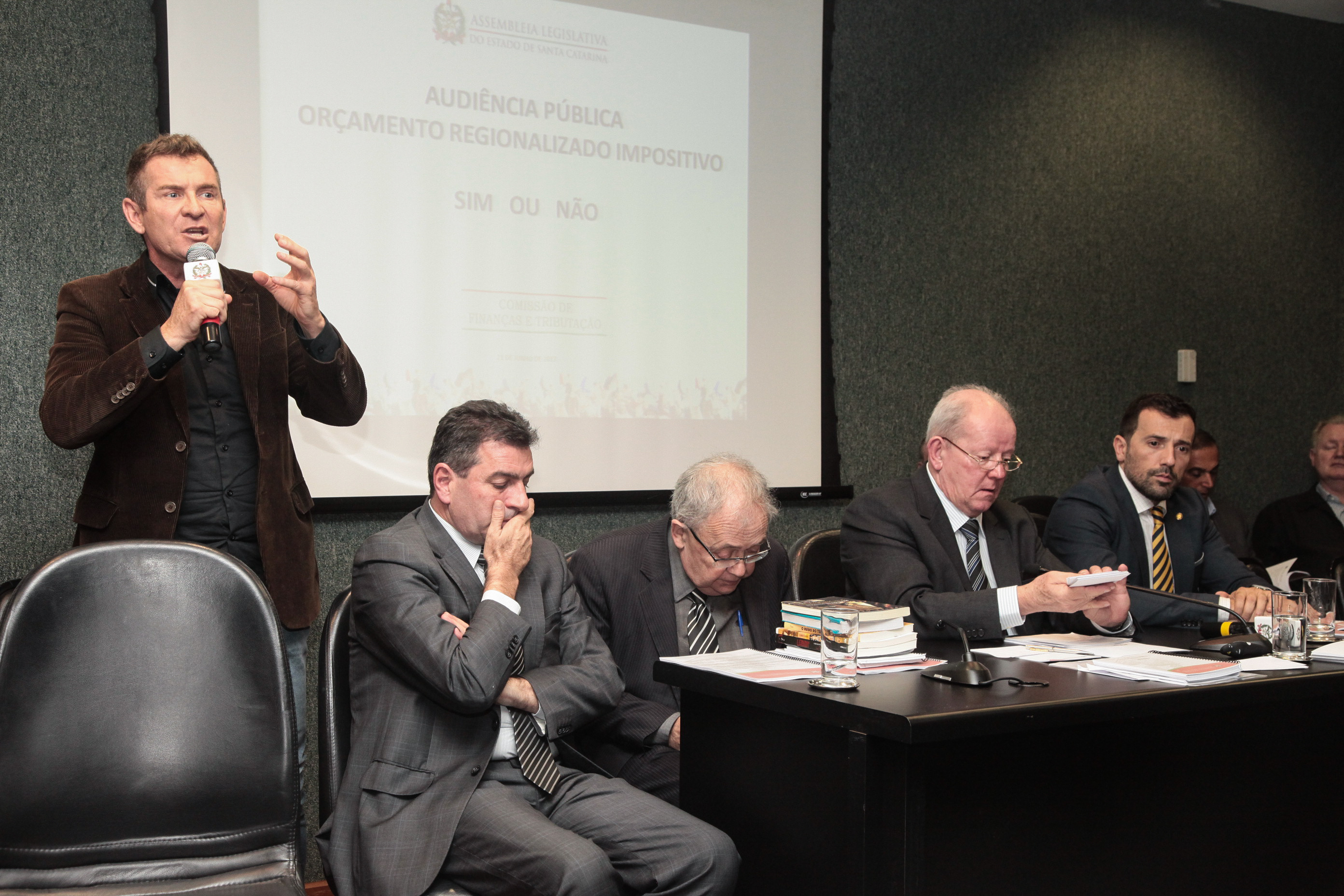 Audiência Pública Sobre o Orçamento Regionalizado Impositivo.