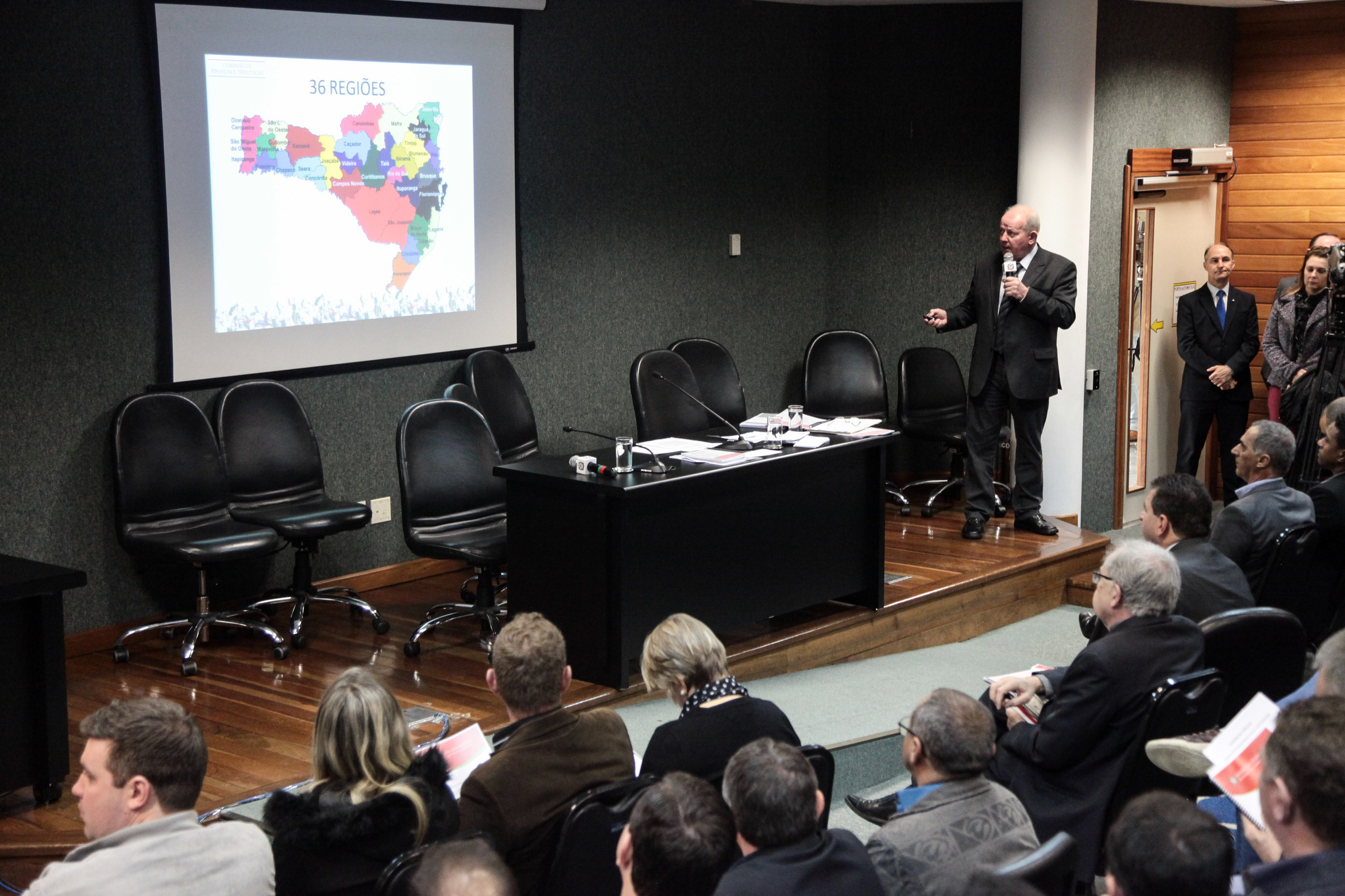 Audiência Pública Sobre o Orçamento Regionalizado Impositivo.