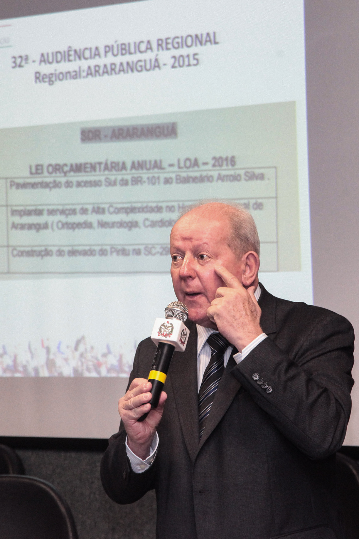 Audiência Pública Sobre o Orçamento Regionalizado Impositivo.