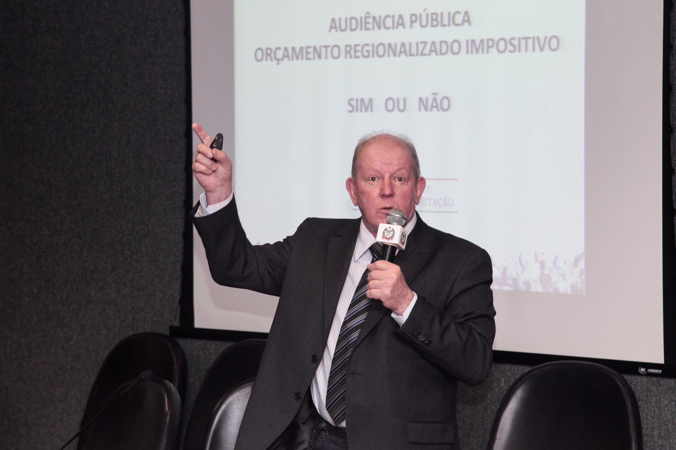 Audiência Pública Sobre o Orçamento Regionalizado Impositivo.
