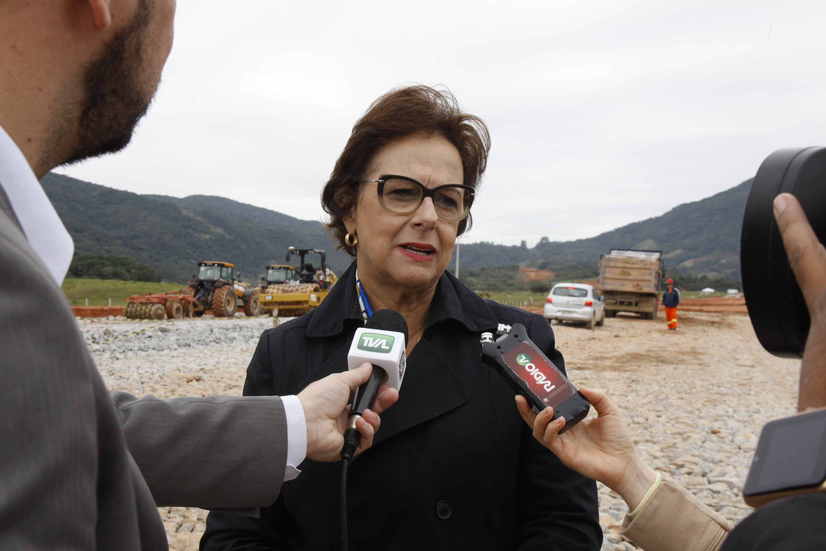 Deputados da Comissão de Transportes Visitam Obras do Contorno Viário na Grande Florianópolis.