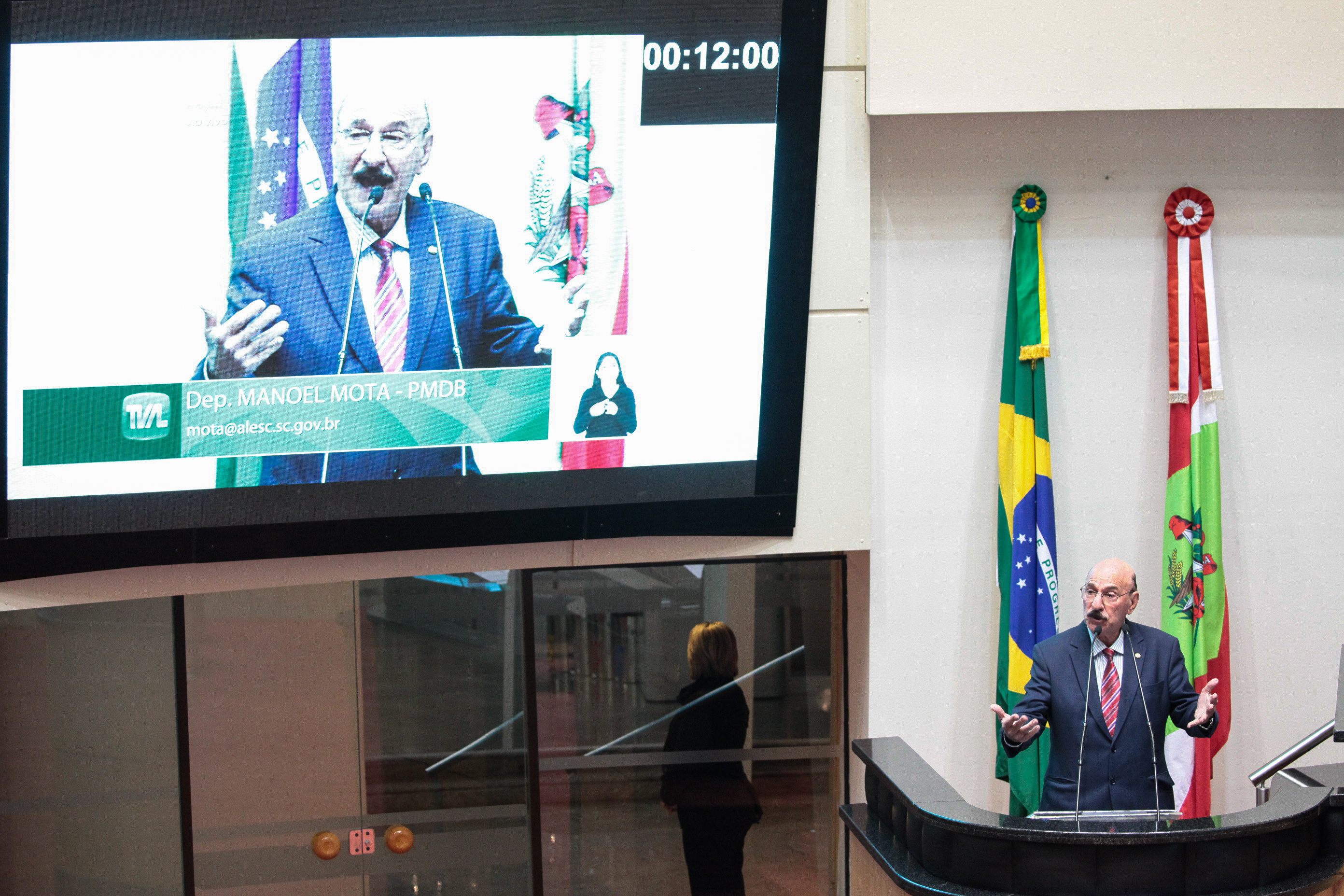 Deputado Manoel Mota (PMDB). Sessão Ordinária.