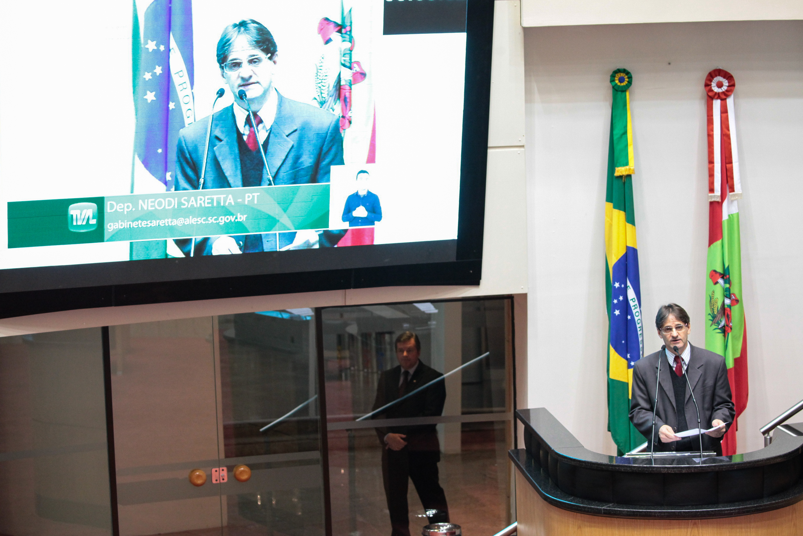 Deputado Neodi Saretta (PT). Sessão Ordinária.
