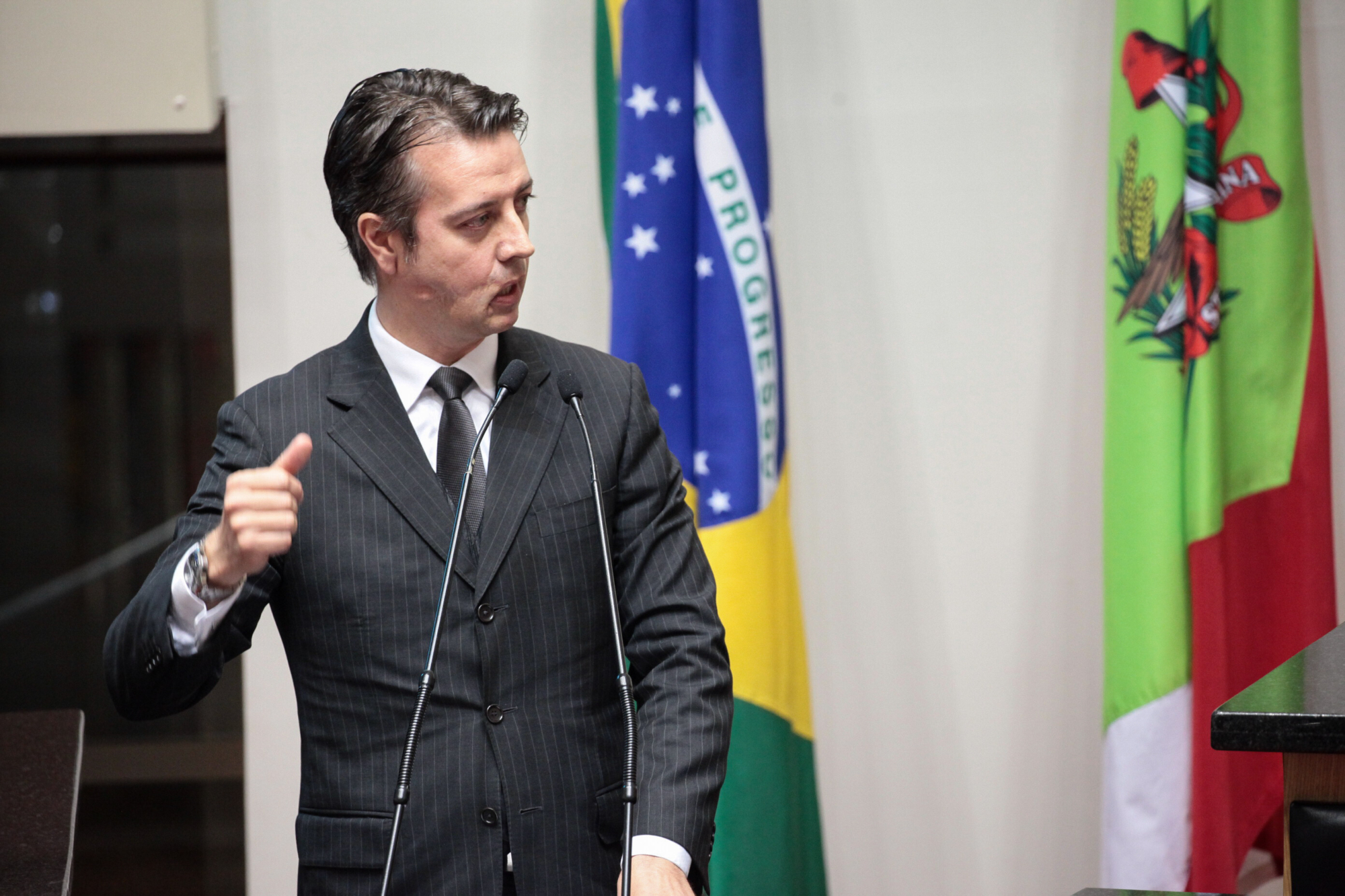 Juiz João Marcos Buch, titular da Vara de Execução Penal e corregedor de presídios da comarca de Joinville