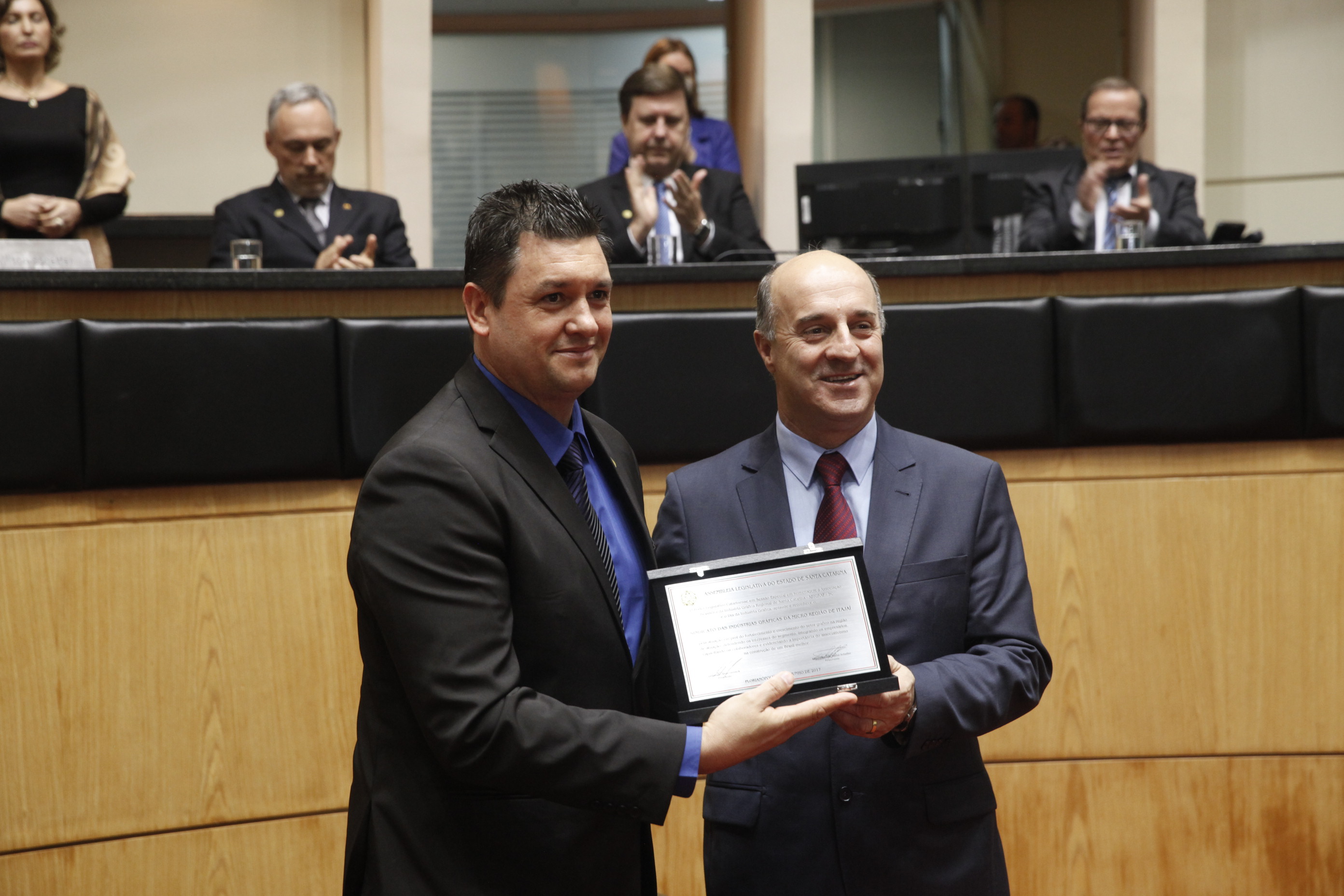 Sessão Especial em Homenagem à Abigraf - Associação Brasileira de Indústrias Gráficas - Regional de Santa Catarina