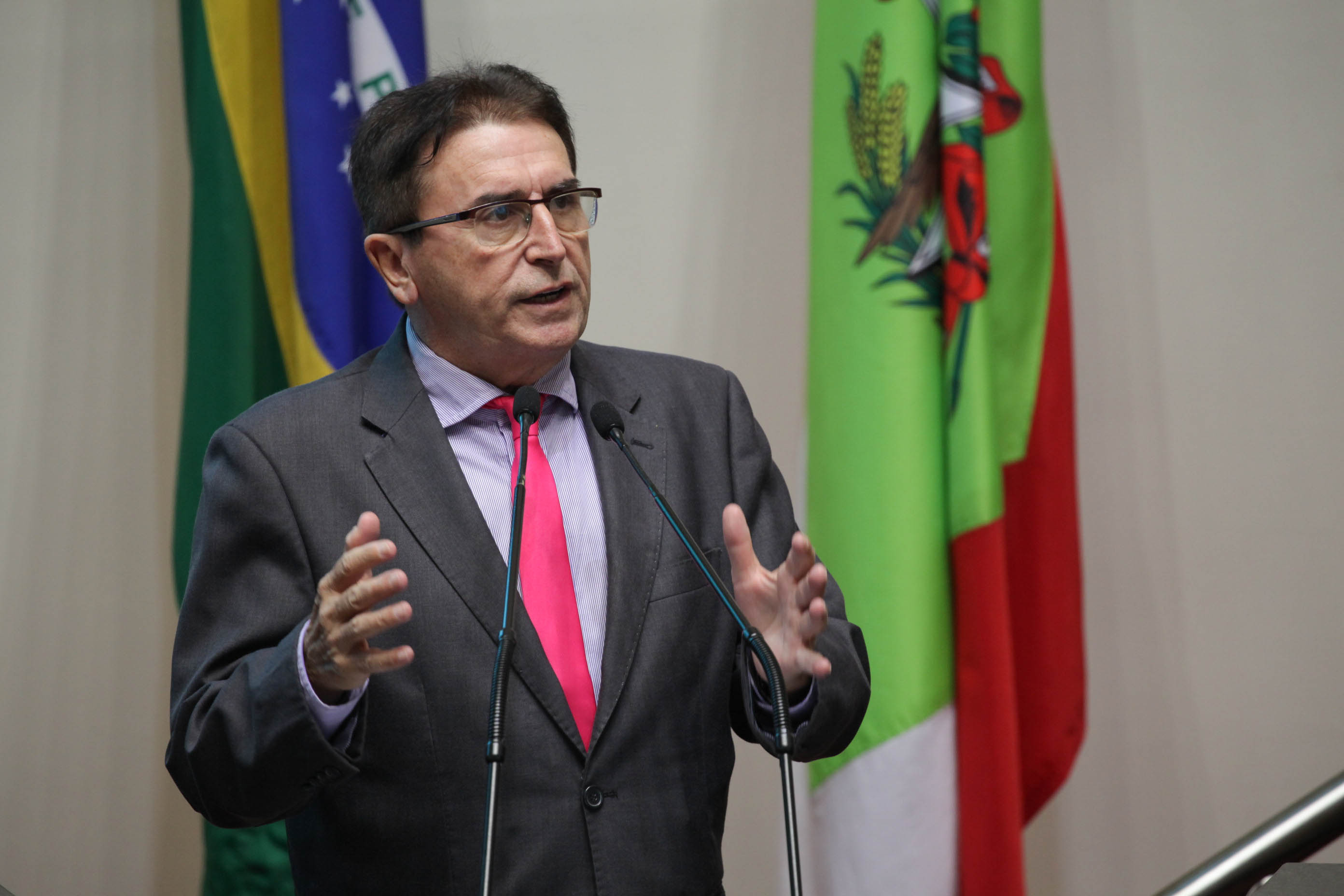 Deputado Antônio Aguiar (PMDB). Sessão Ordinária. Foto: Karina Ferreira