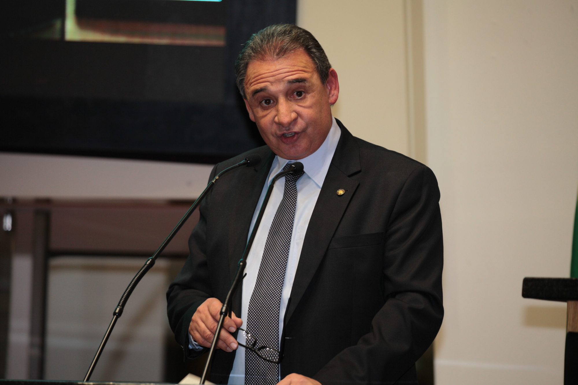 Deputado Dóia Guglielmi, propositor da solenidade