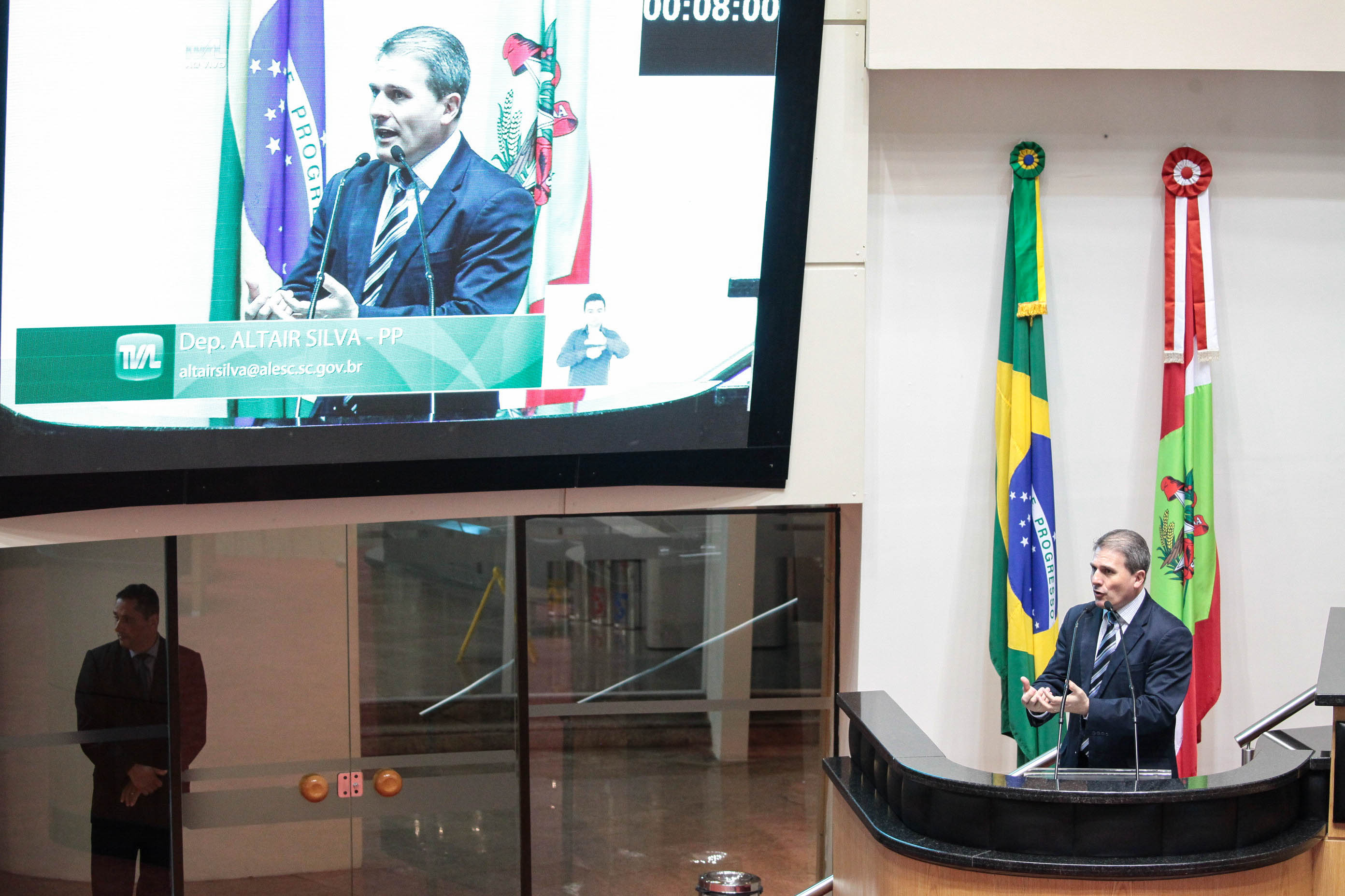 Deputado Altair Silva (PP). Sessão Ordinária.