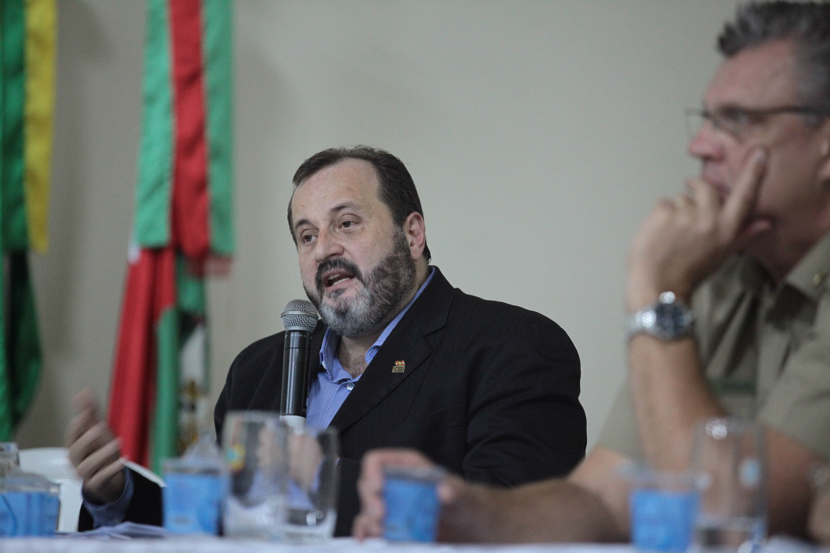 Audiência Pública em Tijucas - Nova Penitenciária - Prefeito Eloi Mariano Rocha