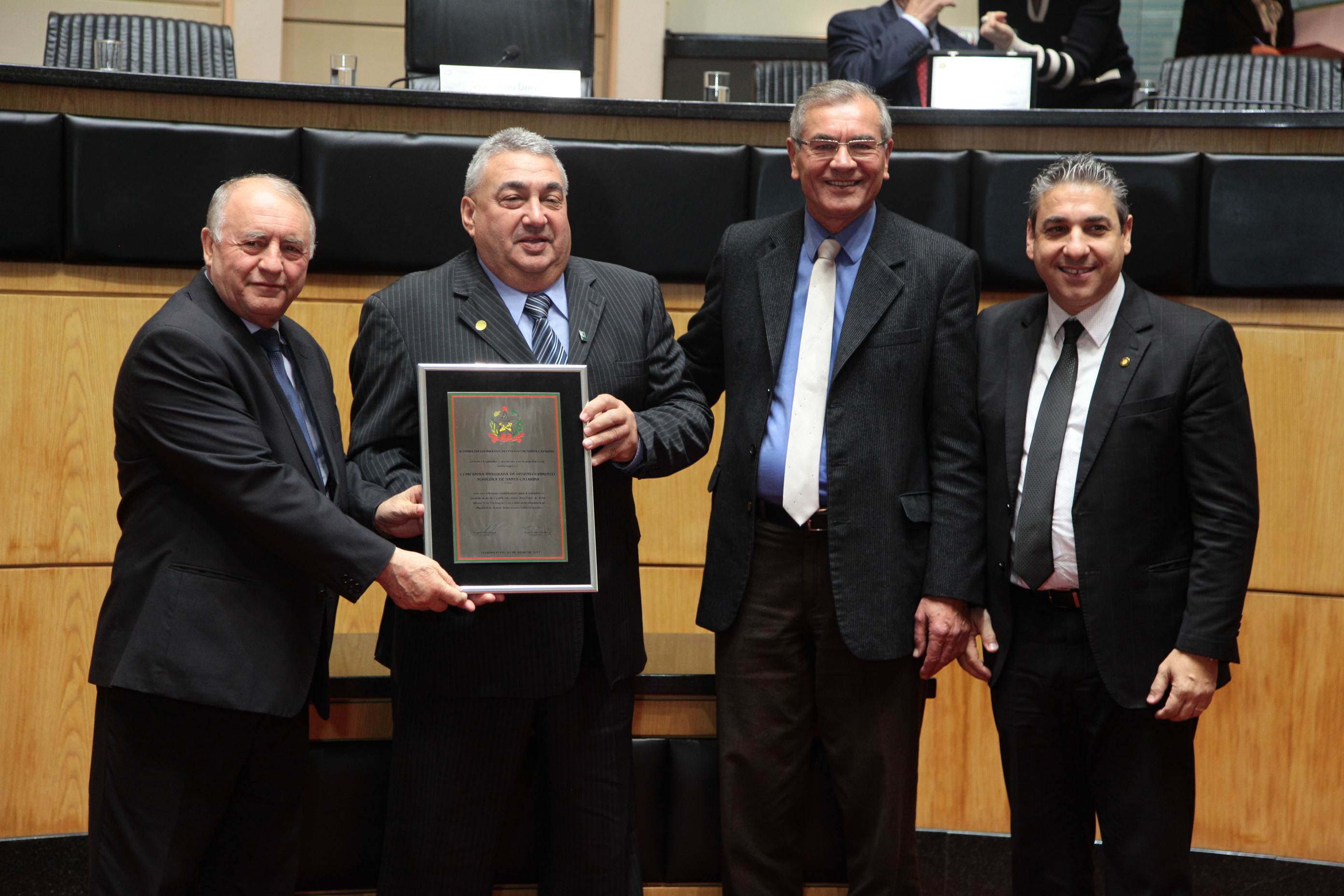 10 Anos da Certificação de Santa Catarina como Livre da Febre Aftosa - Enori Barbieri