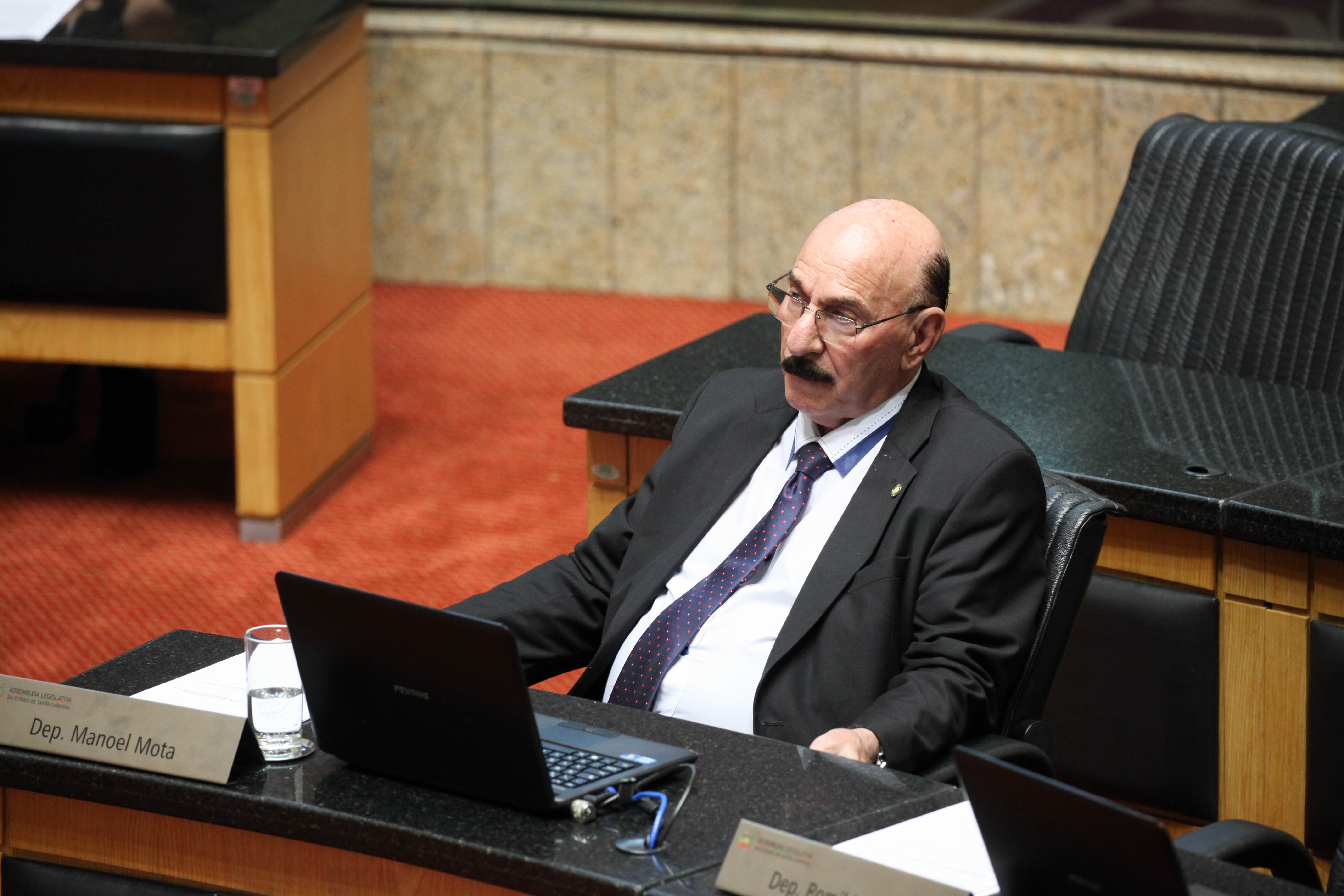 Deputado Manoel Mota (PMDB). Sessão Ordinária. Foto: Karina Ferreira / Agência AL