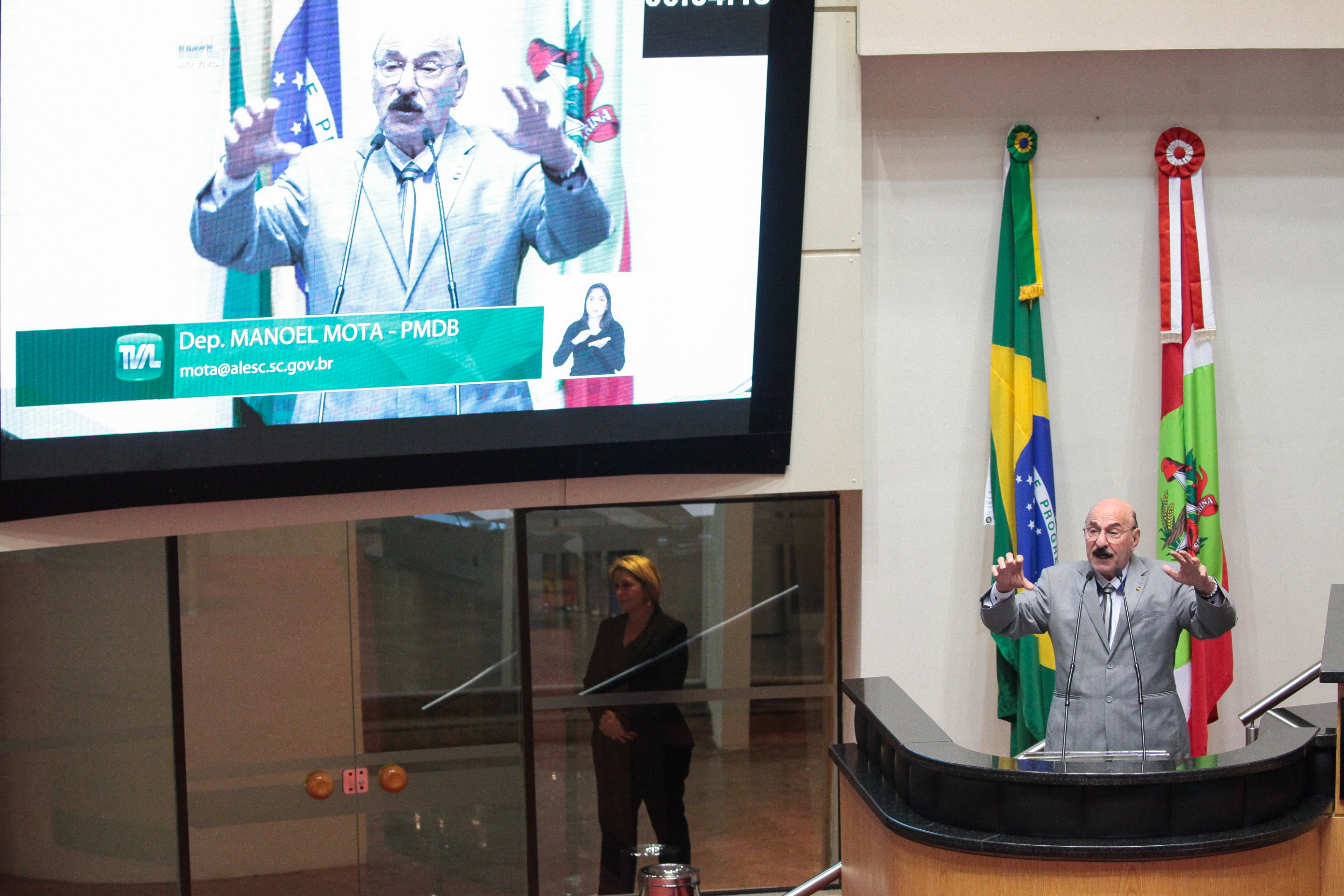 Deputado Manoel Mota (PMDB). Sessão Ordinária.