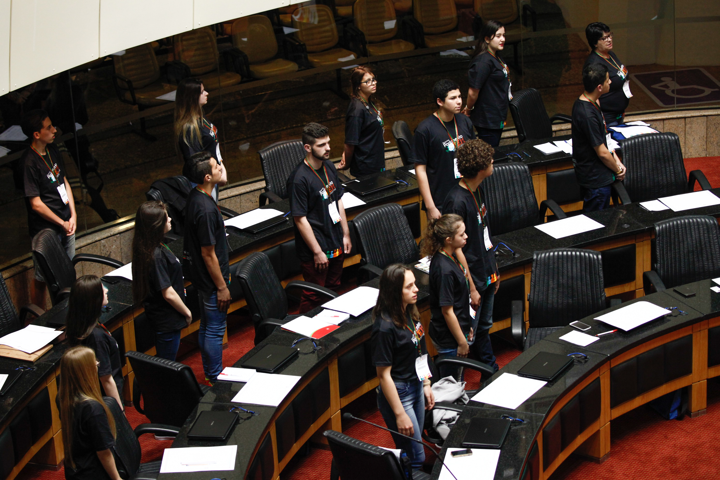 Cerimônia de Posse do Parlamento Jovem. Foto: Karina Ferreira / Agência AL