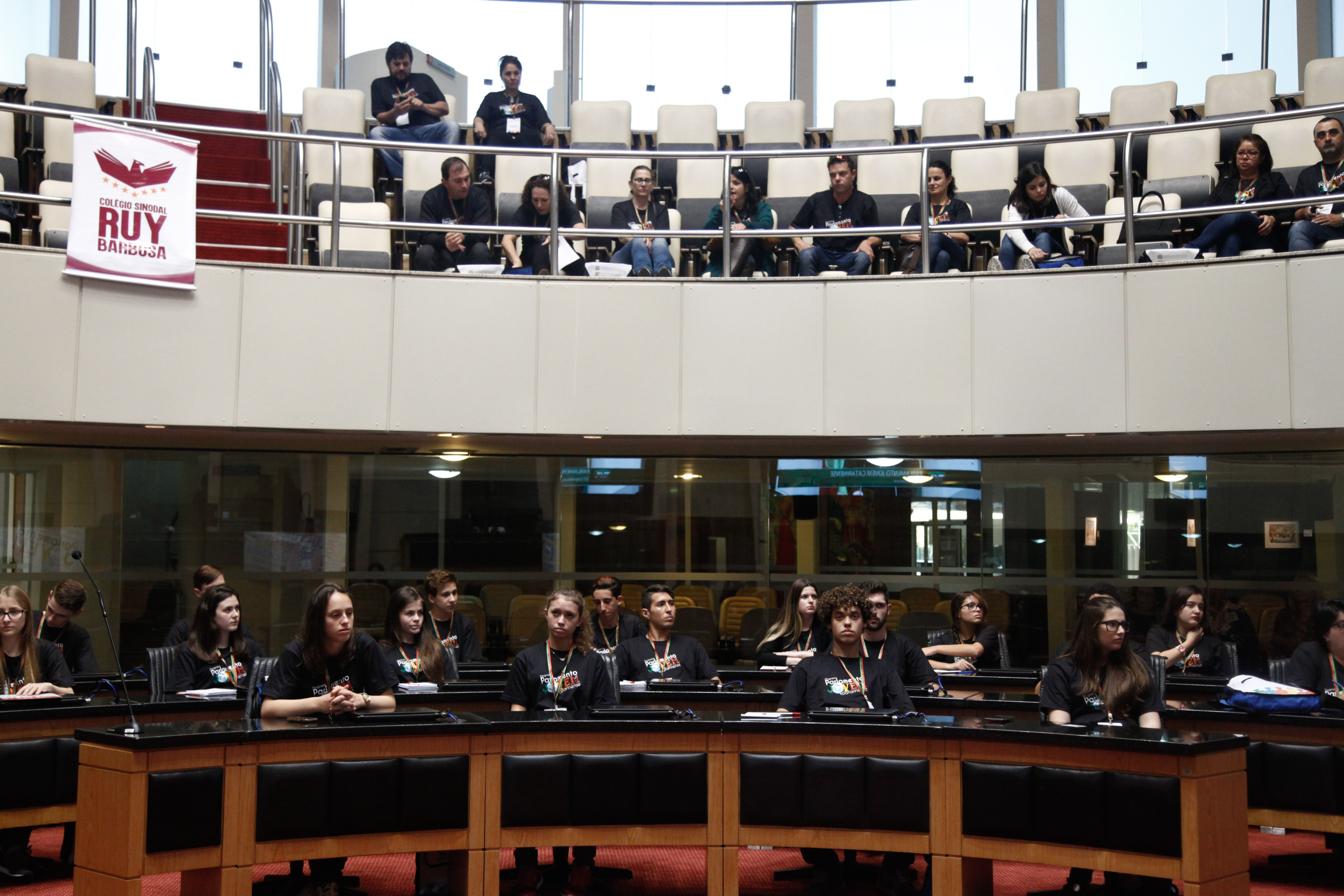 Cerimônia de Posse do Parlamento Jovem. Foto: Karina Ferreira / Agência AL