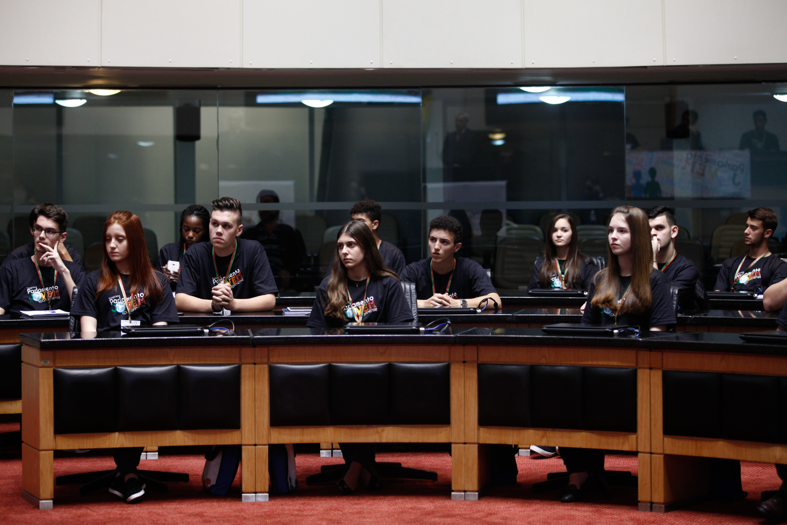 Cerimônia de Posse do Parlamento Jovem. Foto: Karina Ferreira / Agência AL