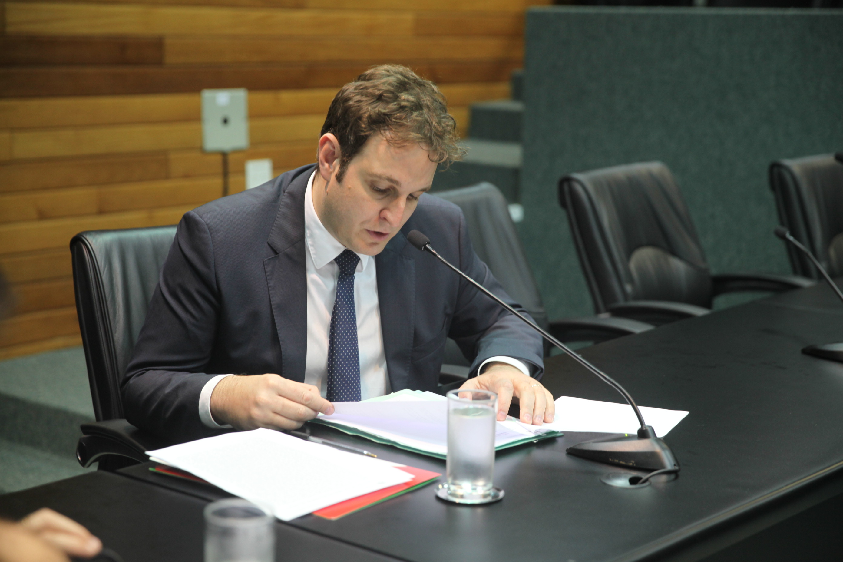 Reunião da Comissão de Educação. Deputado Ricardo Guidi (PSD)
