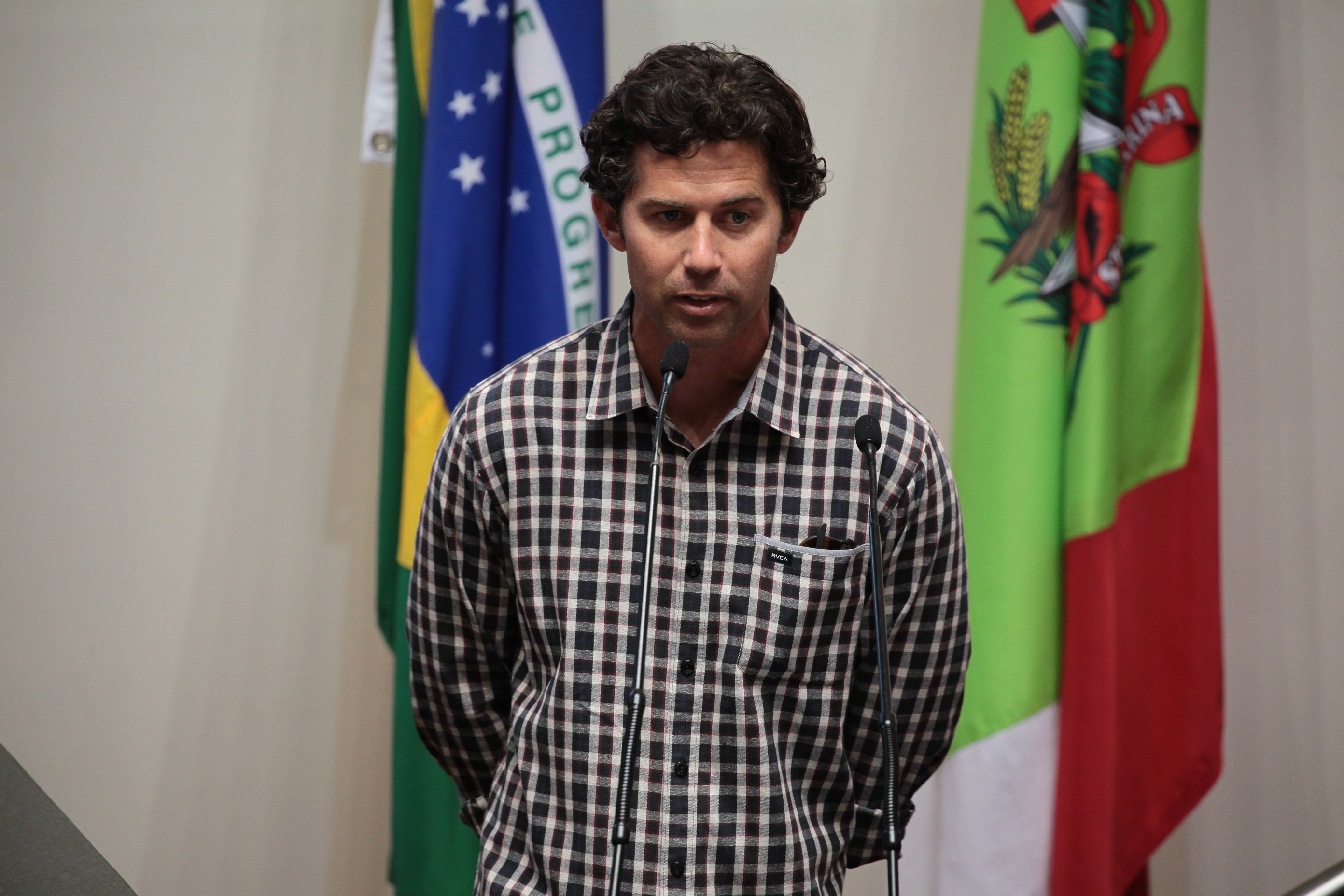 Sessão Ordinária. Nick Mucha. Foto: Miriam Zomer / Agência AL
