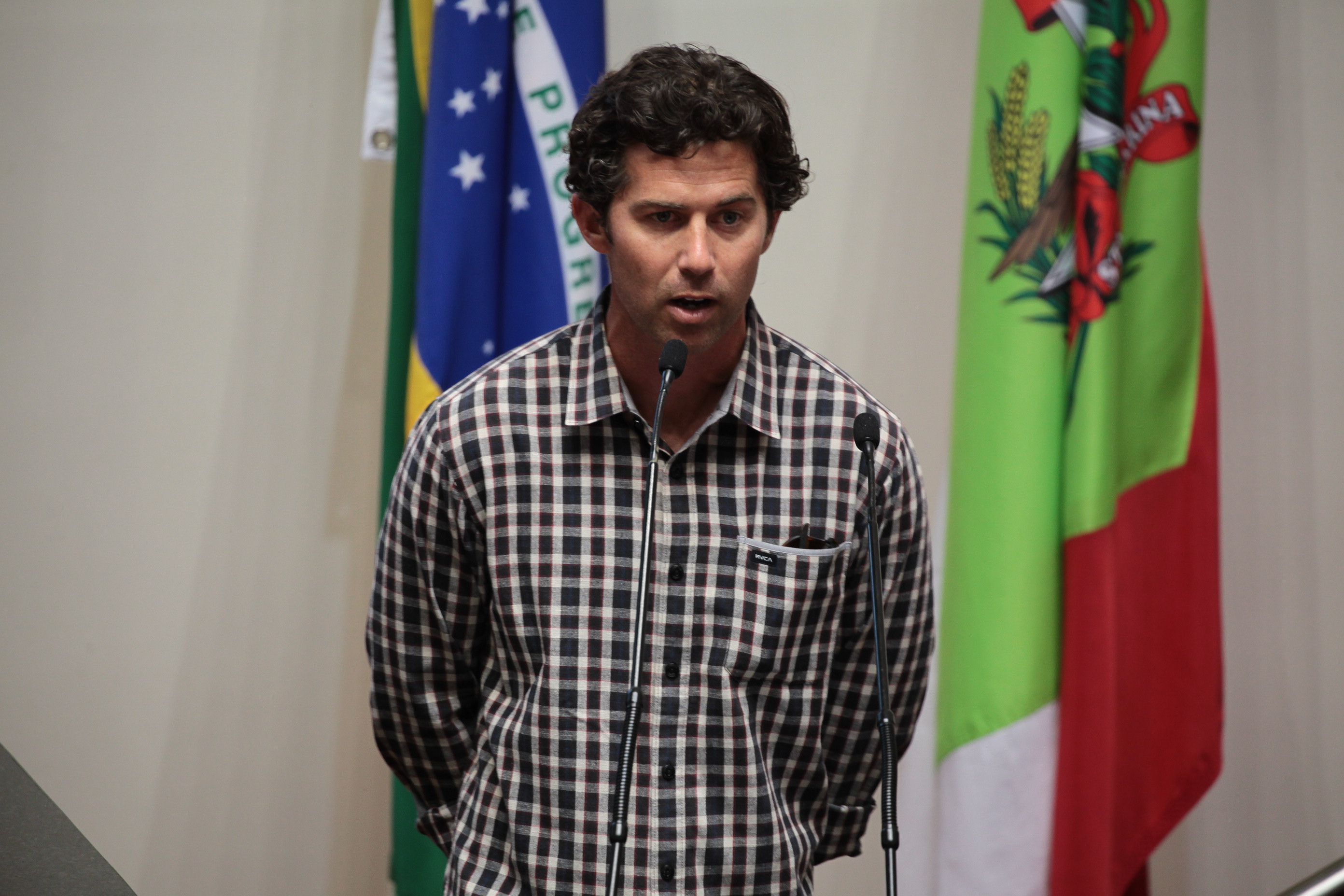 Sessão Ordinária. Nick Mucha. Foto: Miriam Zomer / Agência AL