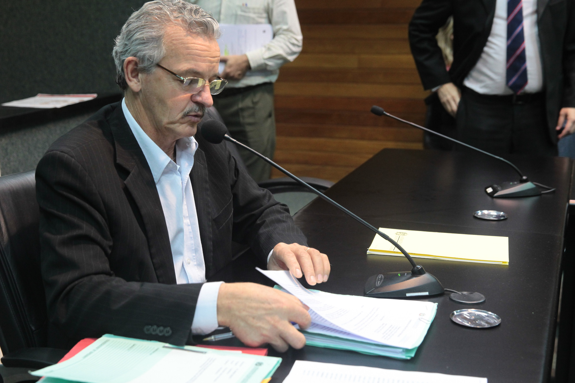 Reunião da Comissão de Economia. Deputado Dirceu Dresch (PT)
