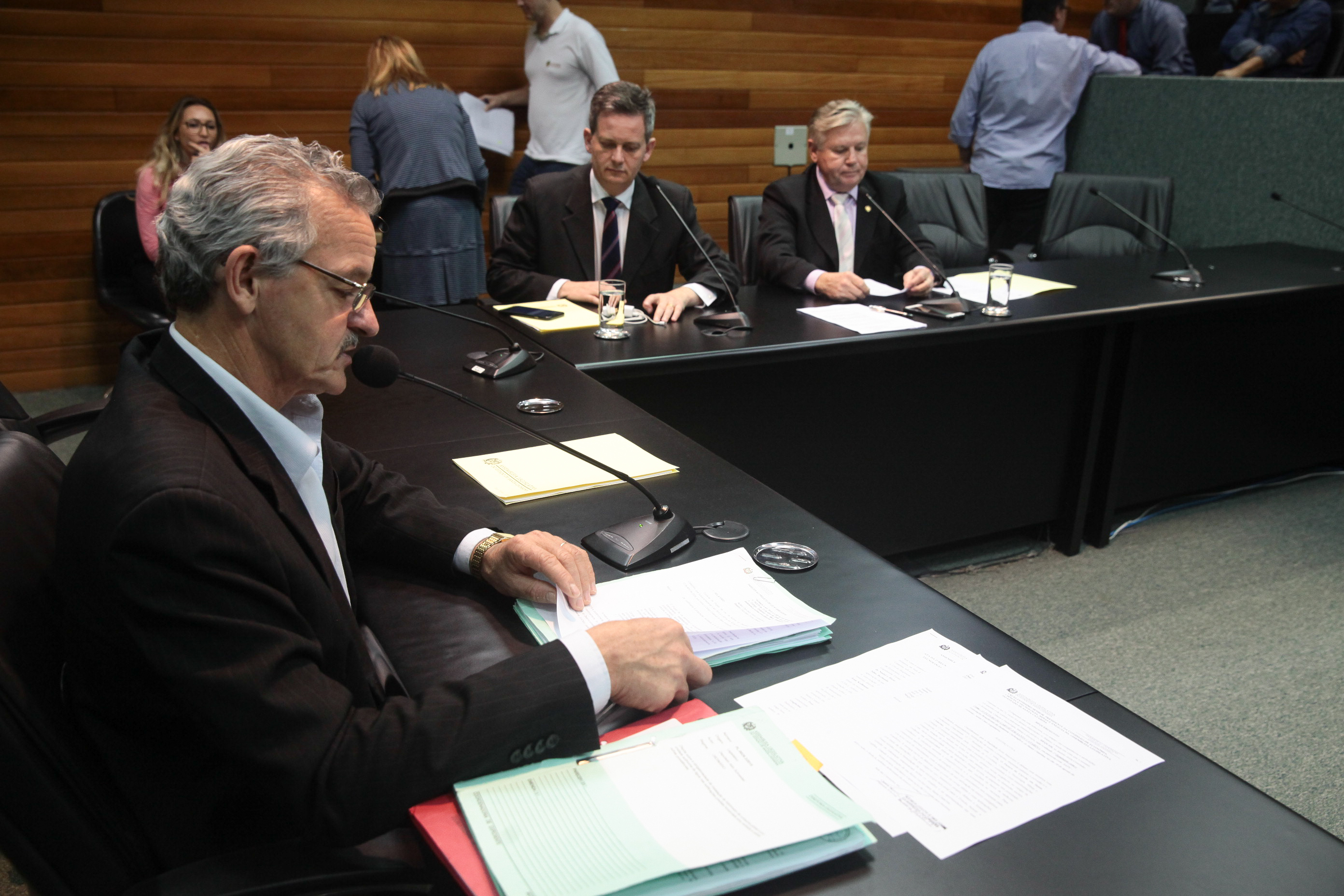 Reunião da Comissão de Economia. Deputado Dirceu Dresch (PT)