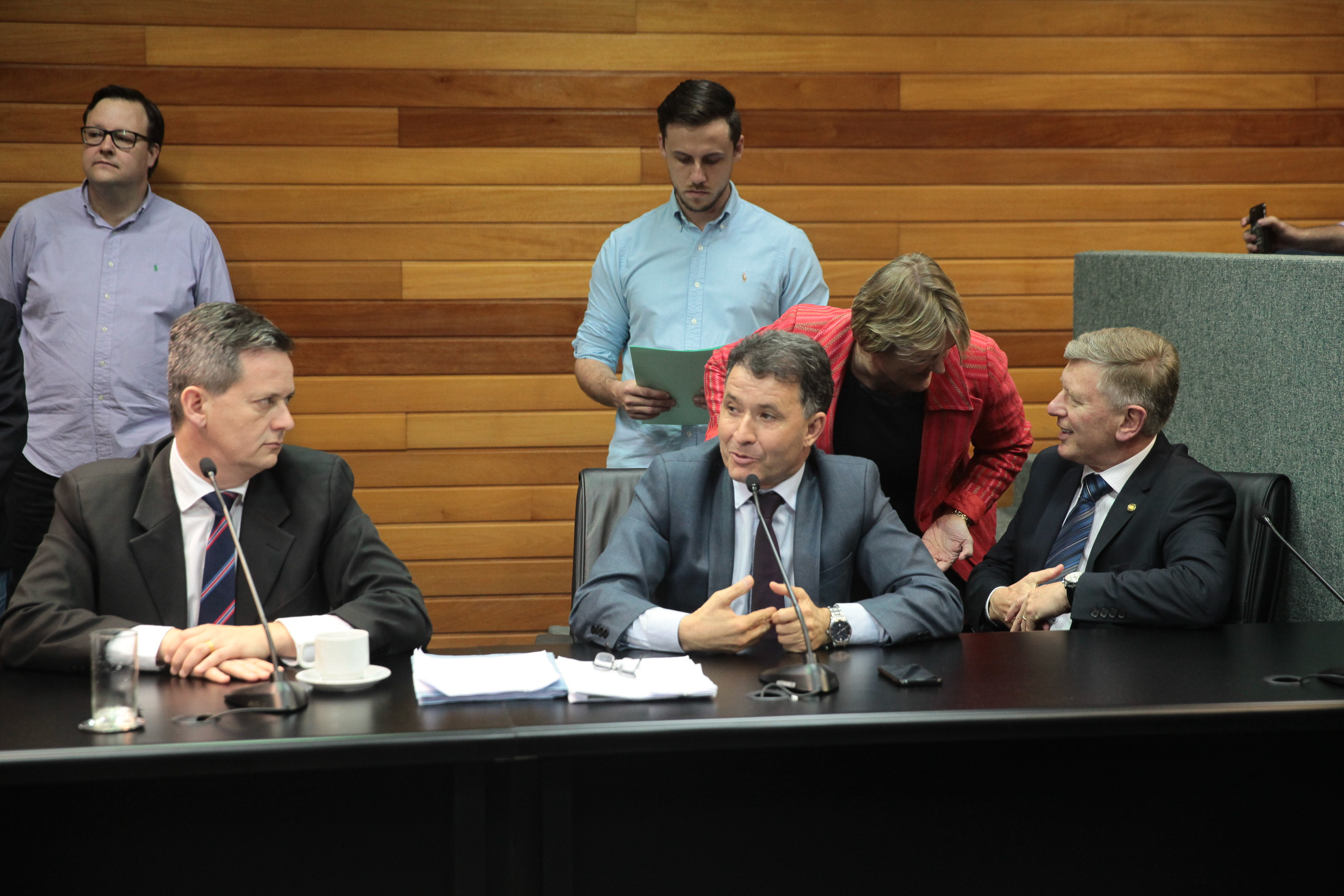 Reunião da Comissão de Trabalho.