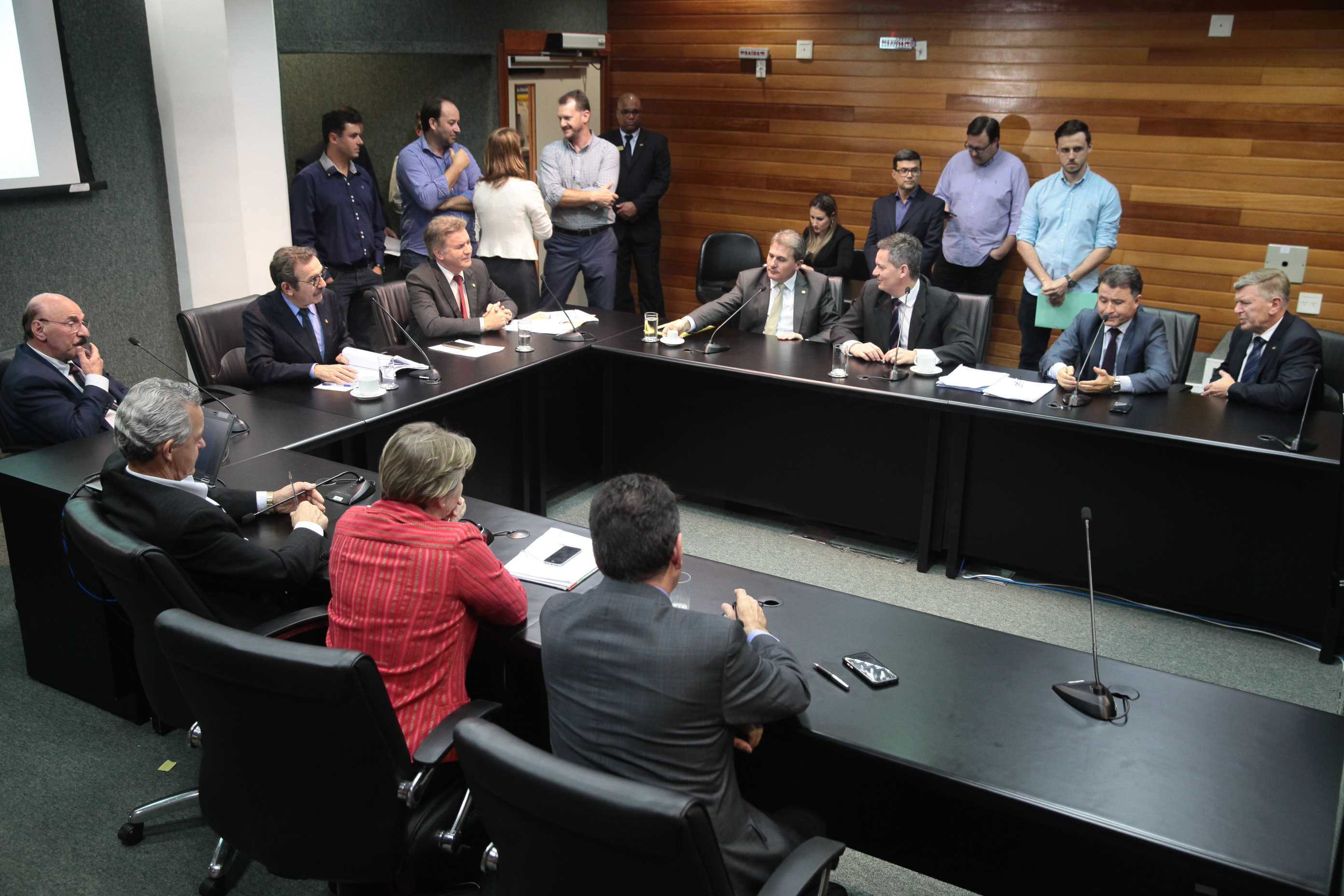 Reunião da Comissão de Trabalho.