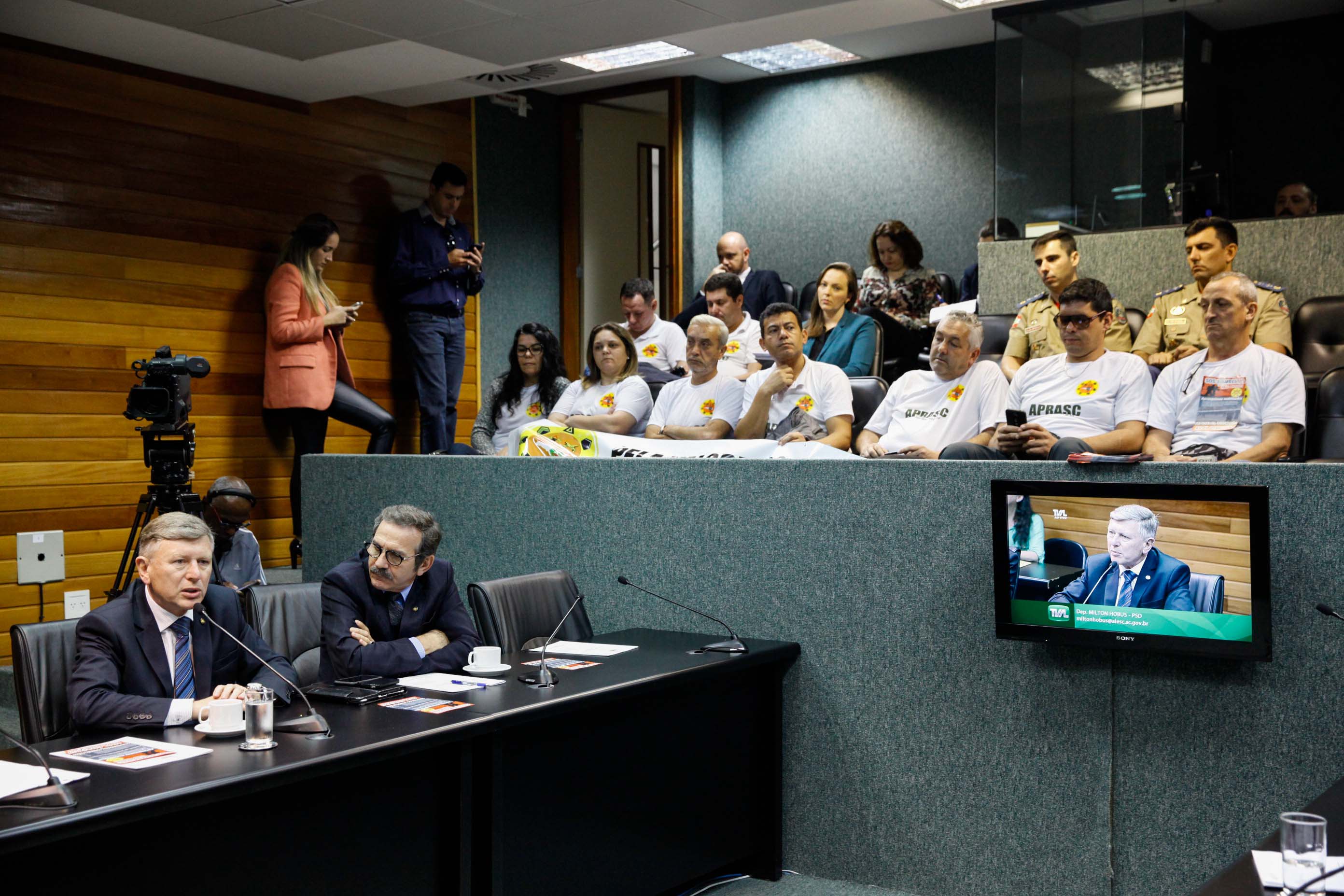 Reunião Simultânea da Comissão de Segurança Pública e da Comissão de Proteção Civil.