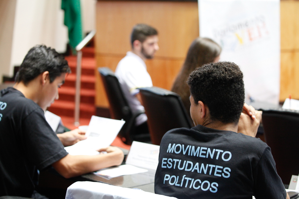 Sessão Especial do Parlamento Jovem Catarinense.
