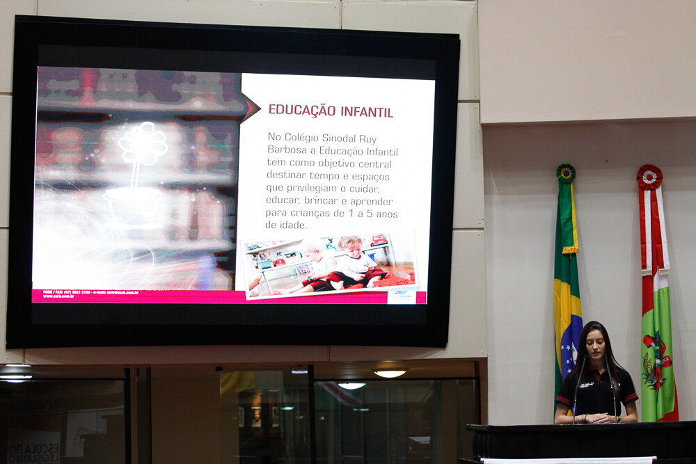 Manuela Matheus, do Colégio Sinodal Ruy Barbosa, de Rio do Sul
