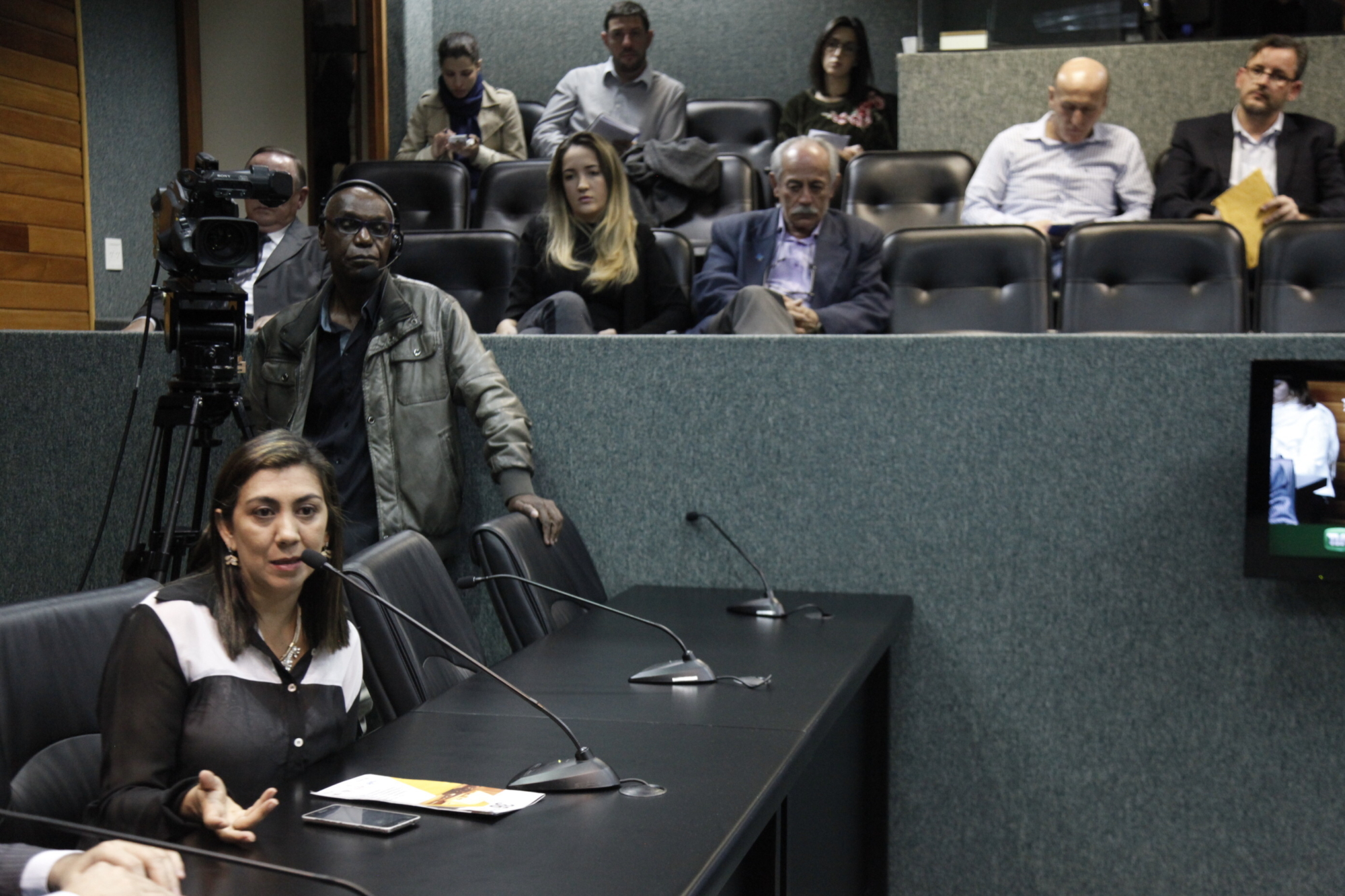 Olindina Maria da Silva Krueger, presidente da ACASPJ