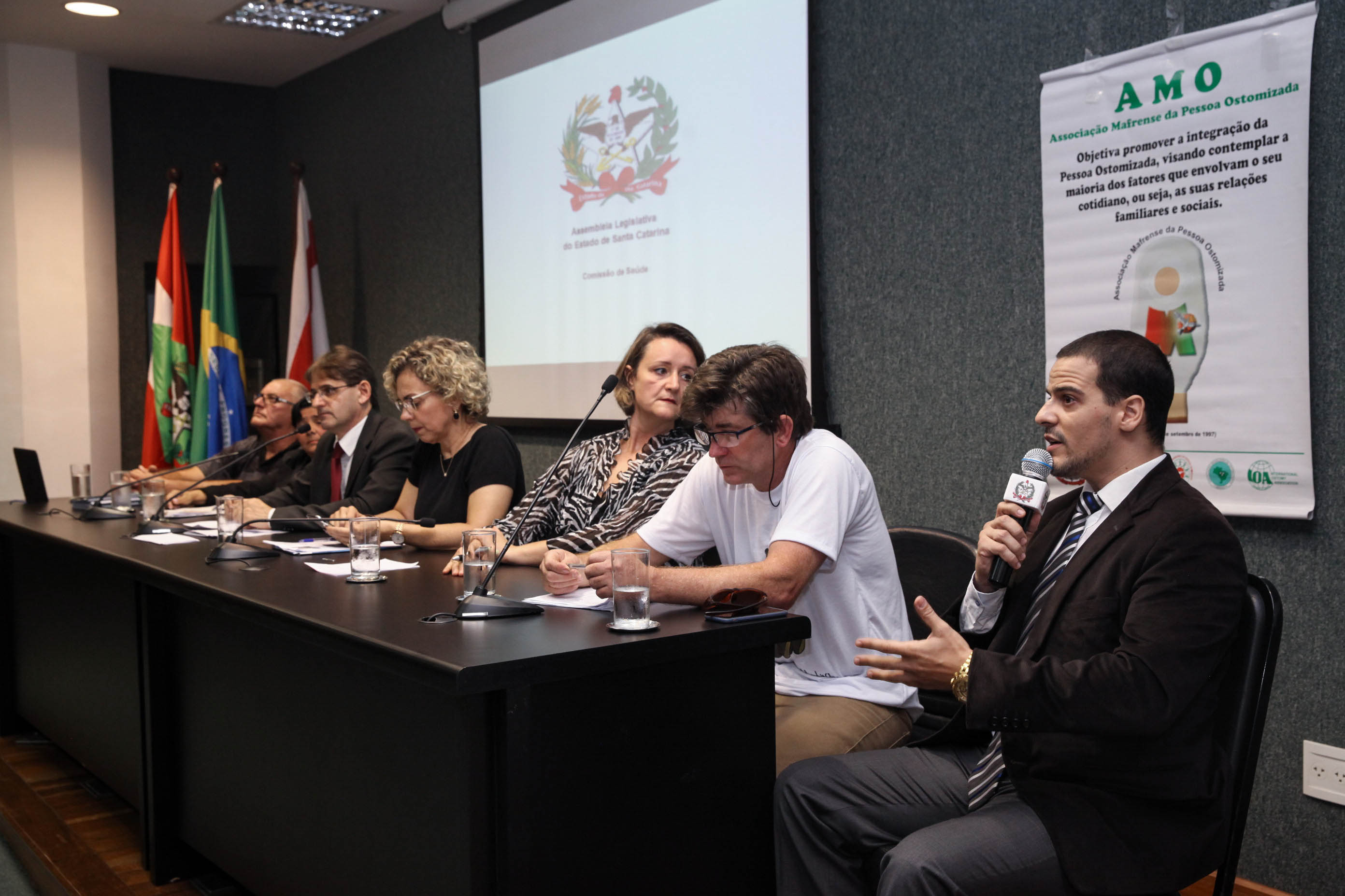 Audiência Pública Sobre a Situação dos Ostomizados em Santa Catarina.